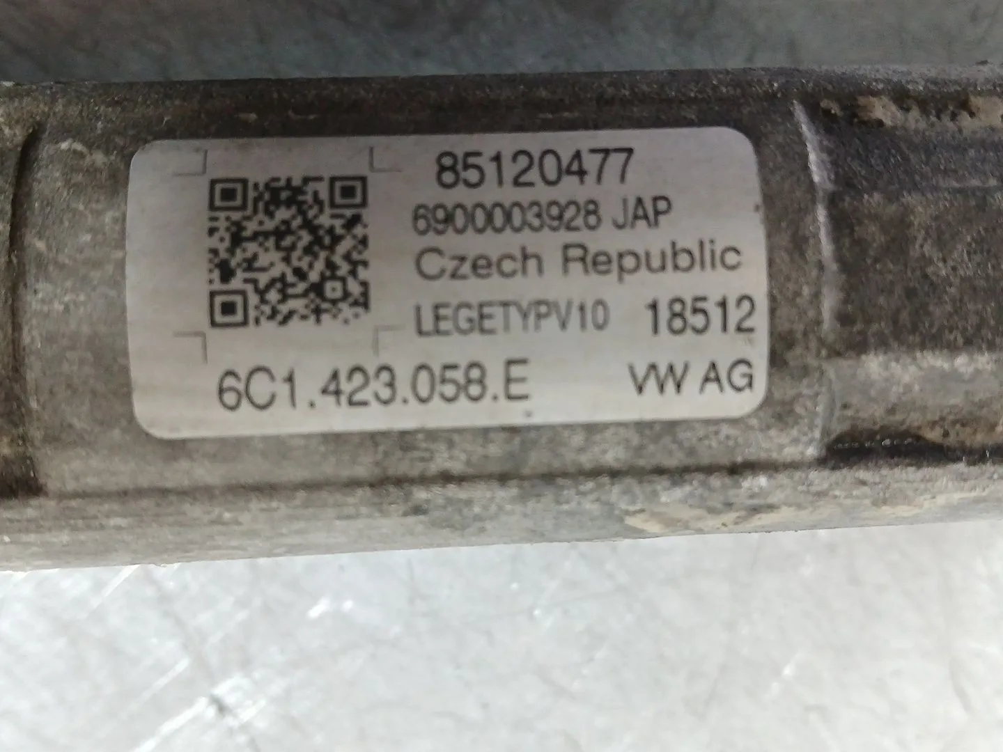Cremallera Direccion para Skoda Fabia Iii (Nj3)