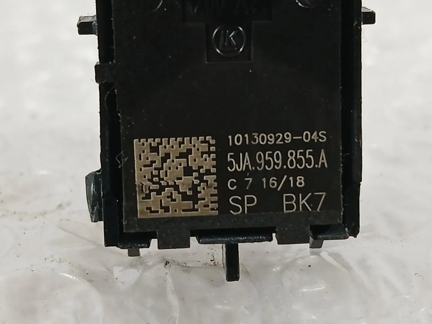 Mando Elevalunas Delantero Derecho para Skoda Fabia Iii (Nj3)