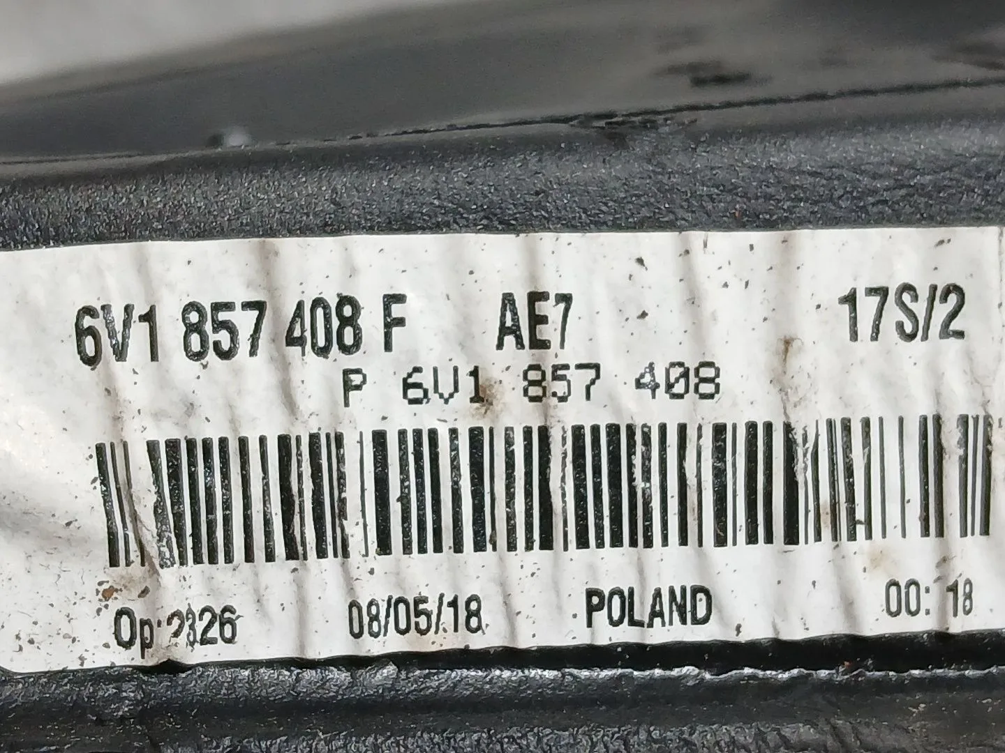 Retrovisor Derecho para Skoda Fabia Iii (Nj3)