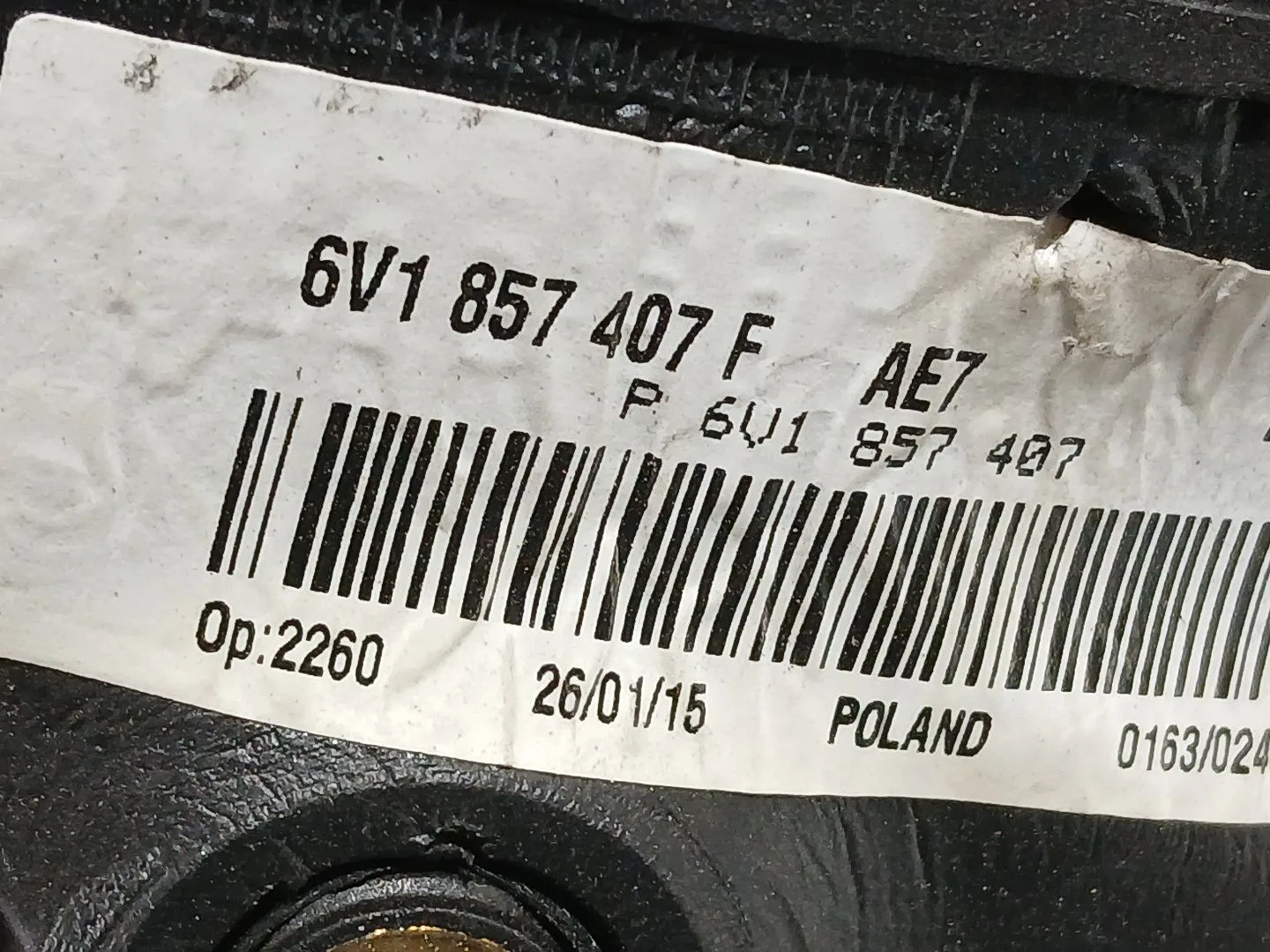 Retrovisor Izquierdo para Skoda Fabia Iii (Nj3)