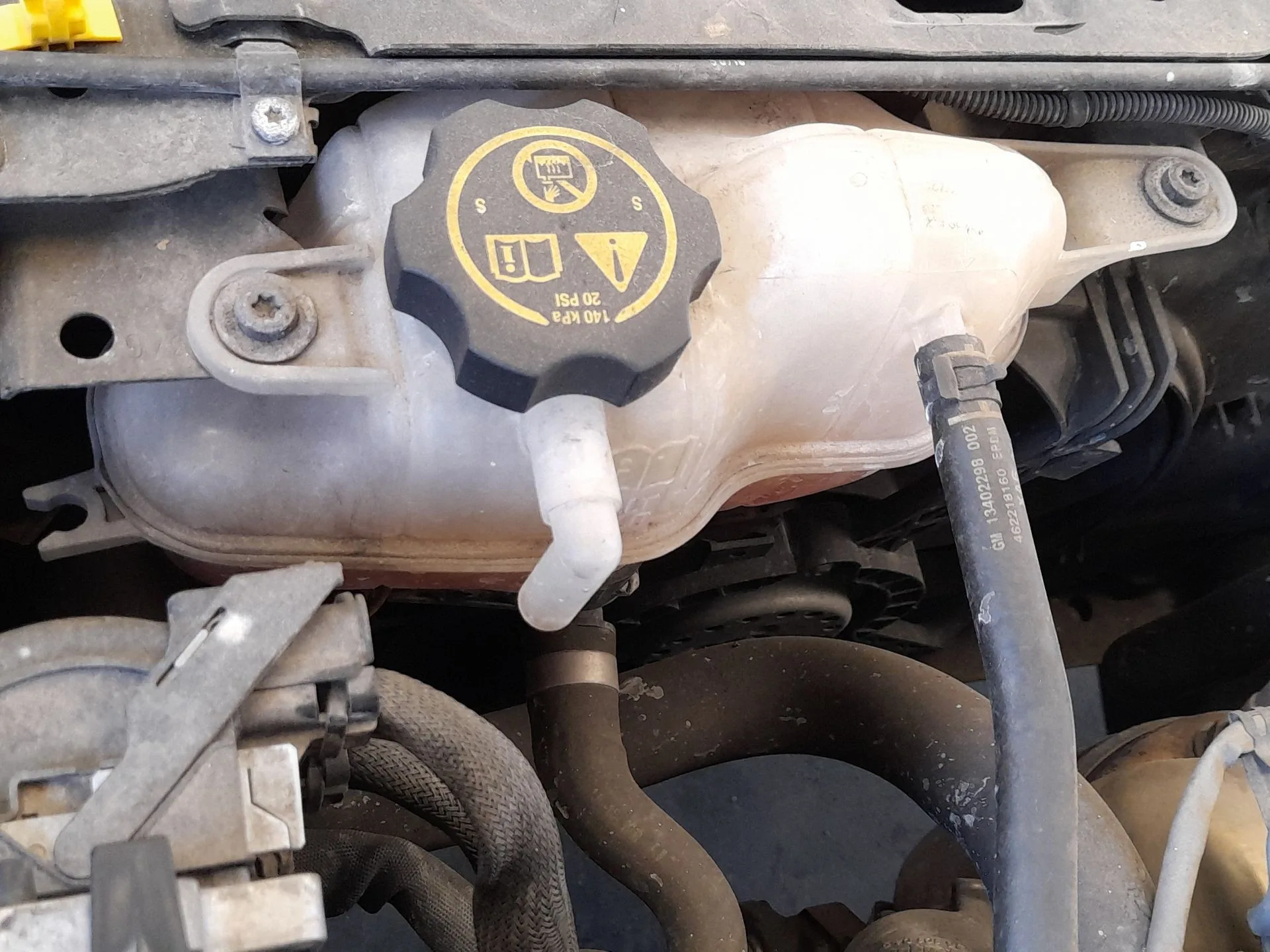 Deposito Expansion para Opel Corsa E (X15)