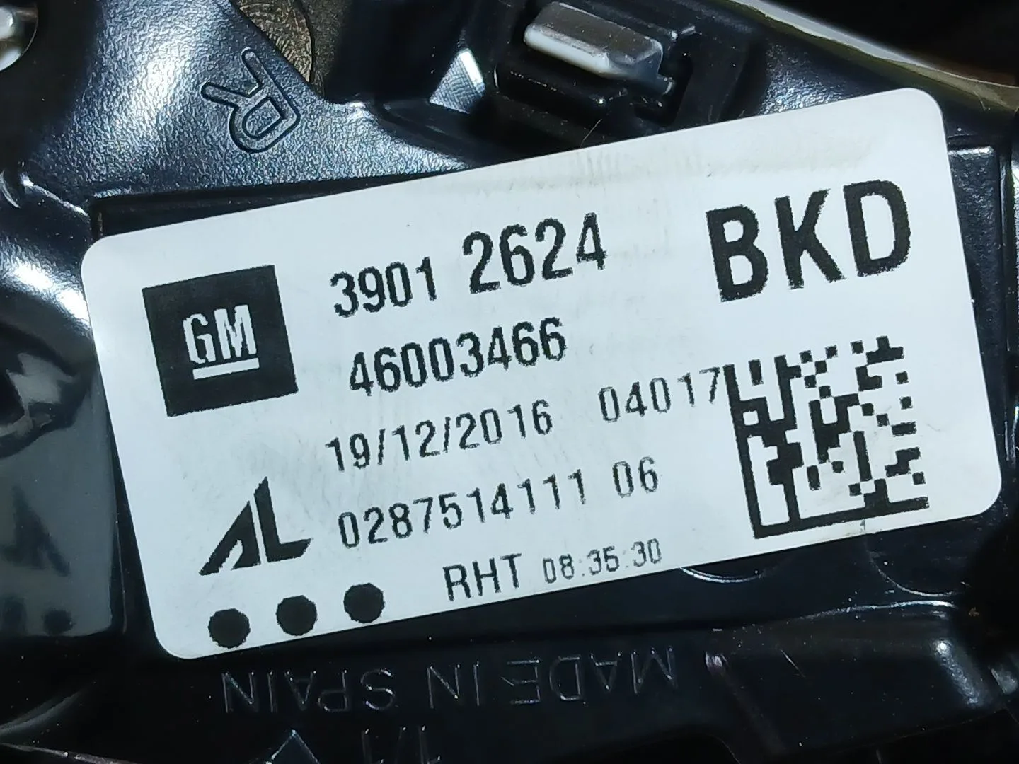 Piloto Trasero Derecho Interior para Opel Corsa E (X15)
