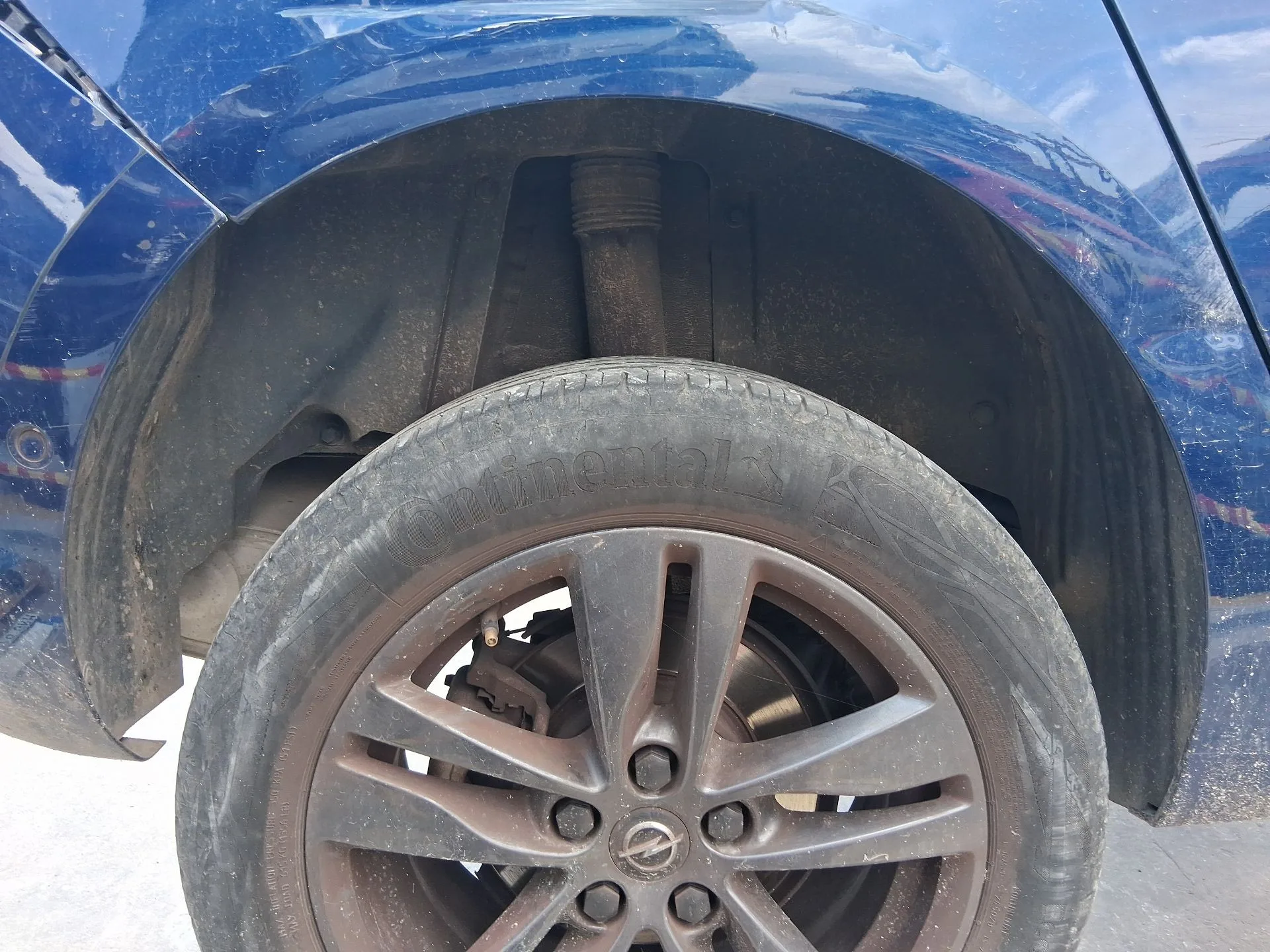 Plastico Pase Rueda Tras. Dch. para Opel Astra K (B16)