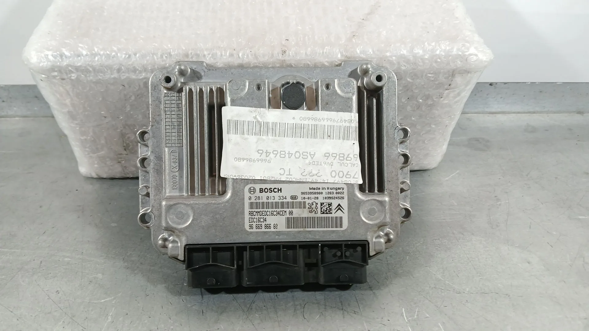 Centralita Motor Uce para Peugeot 5008 (0U_, 0E_)