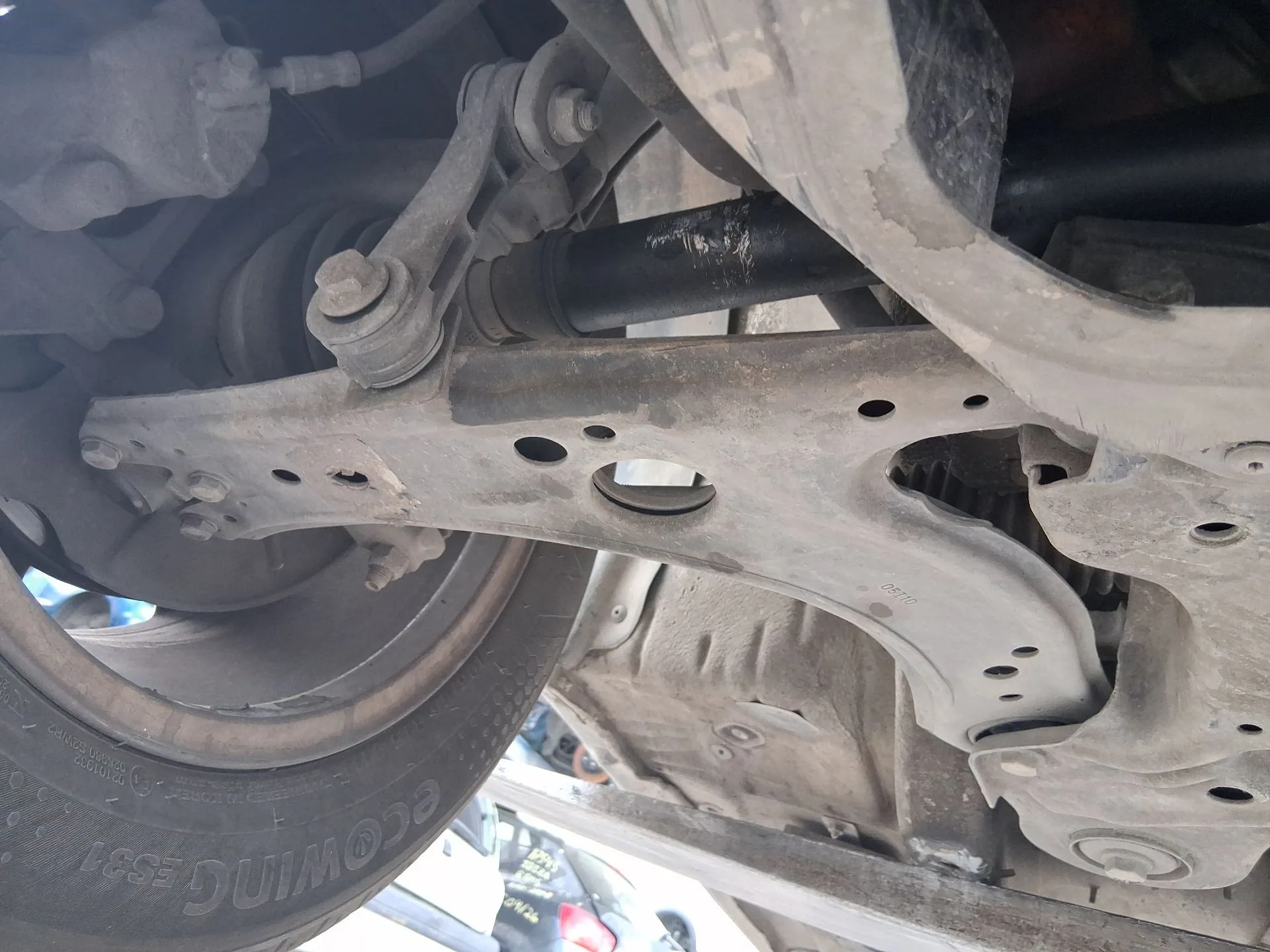 Brazo Suspension Inferior Delantero Derecho para Audi A3 (8L1)