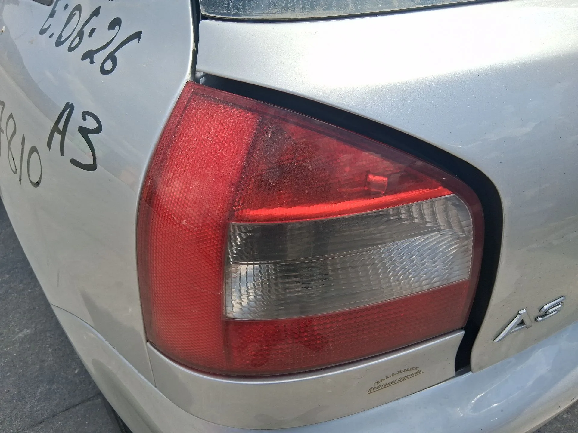 Piloto Trasero Izquierdo para Audi A3 (8L1)