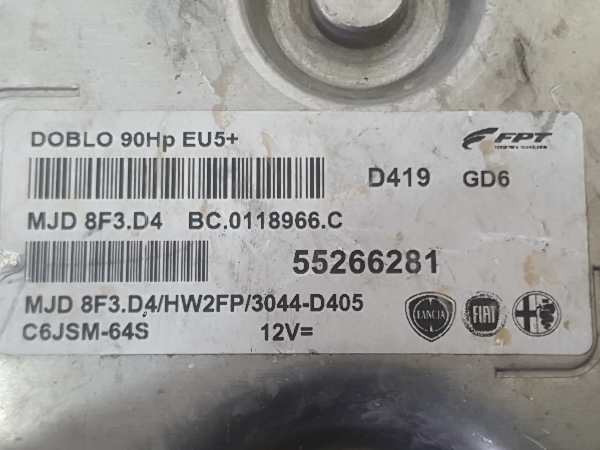 Centralita Motor Uce para Fiat Doblo Cargo (263_)