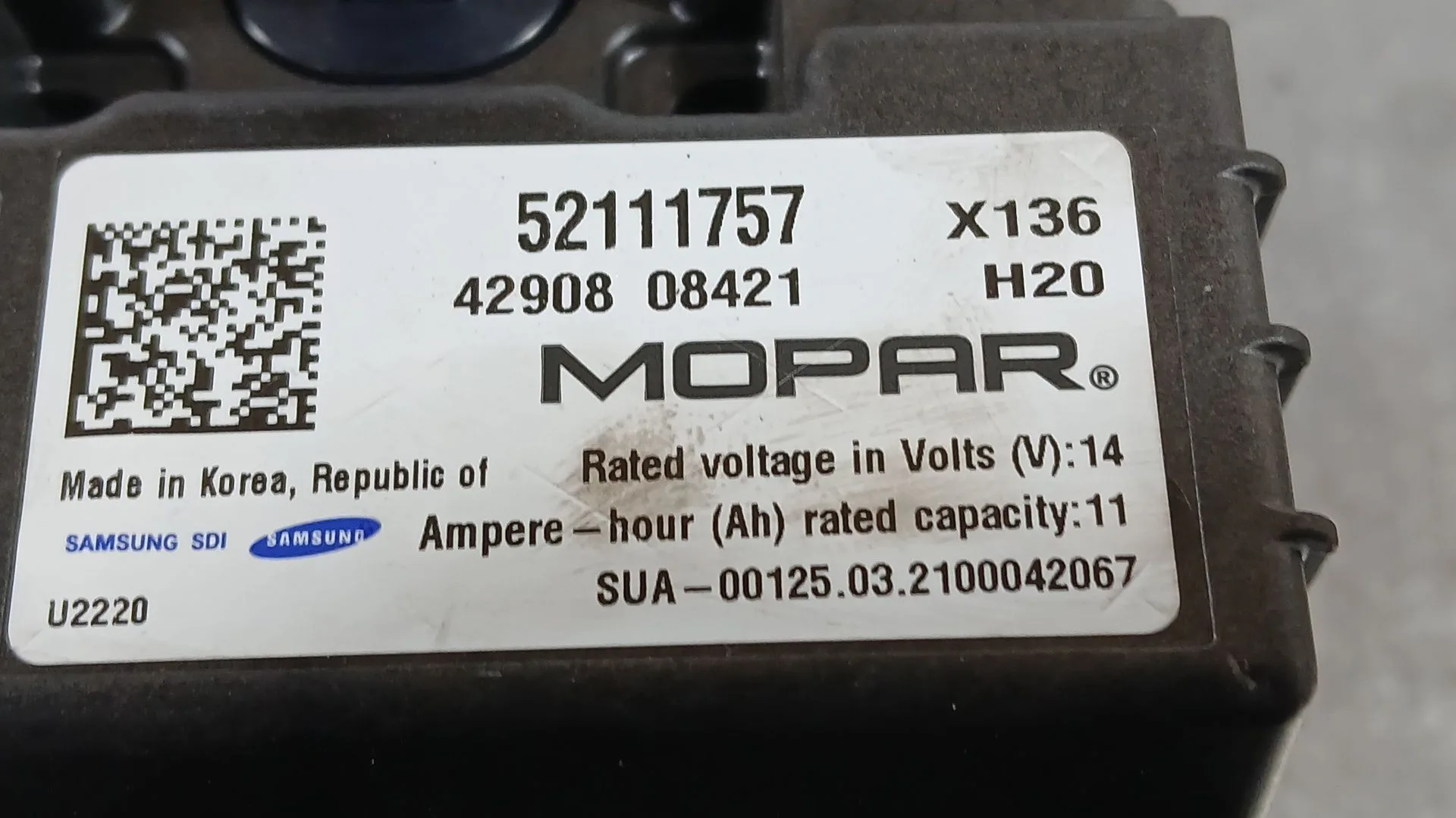 Bateria para Fiat 500 C (312_)