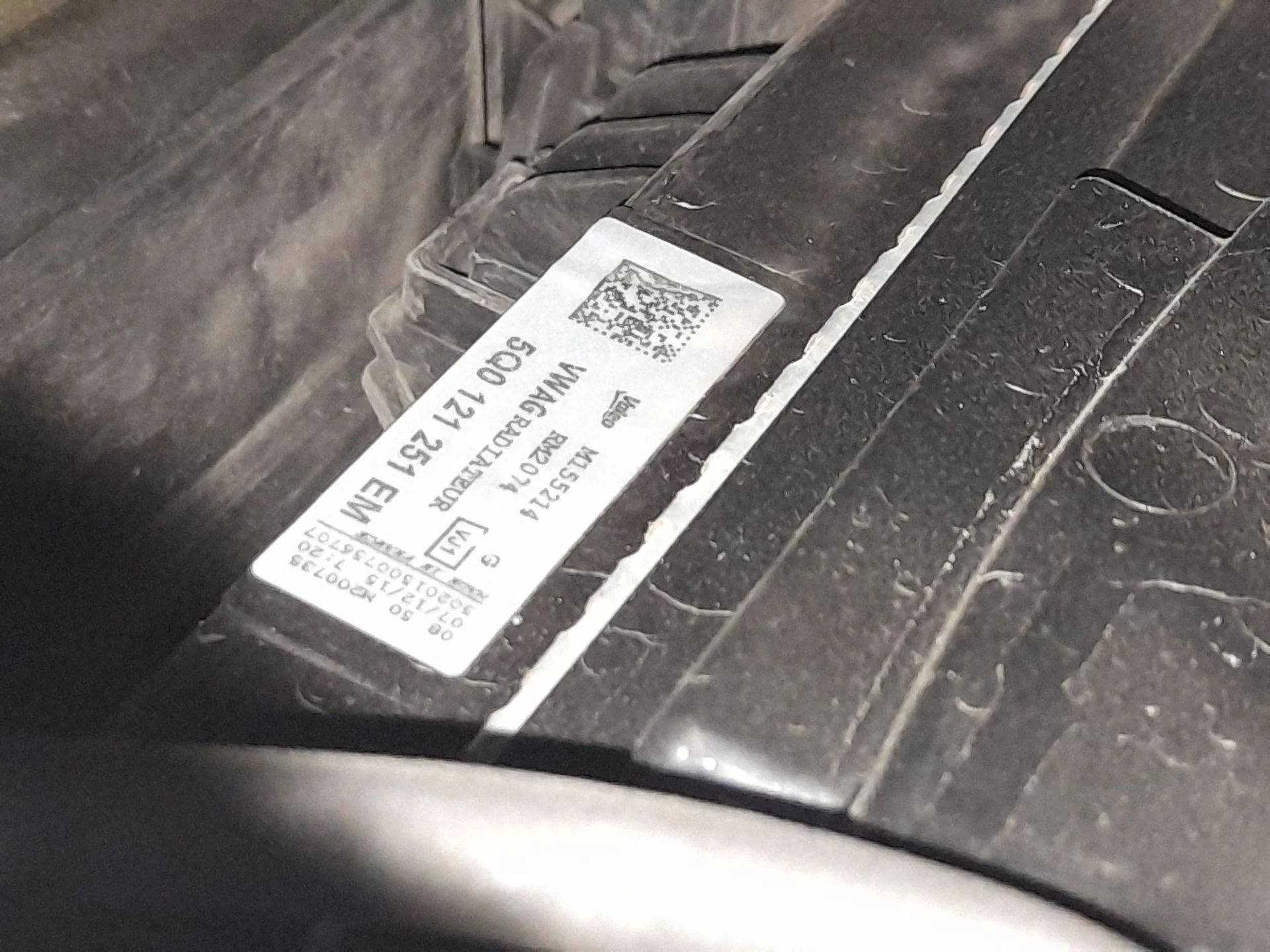 Electroventilador para Volkswagen Golf Sportsvan Vii (Am1, An1)