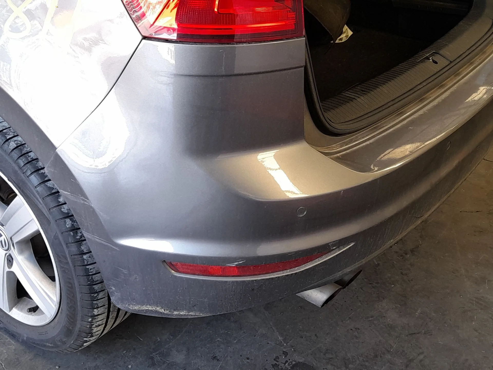 Paragolpes Trasero para Volkswagen Golf Sportsvan Vii (Am1, An1)