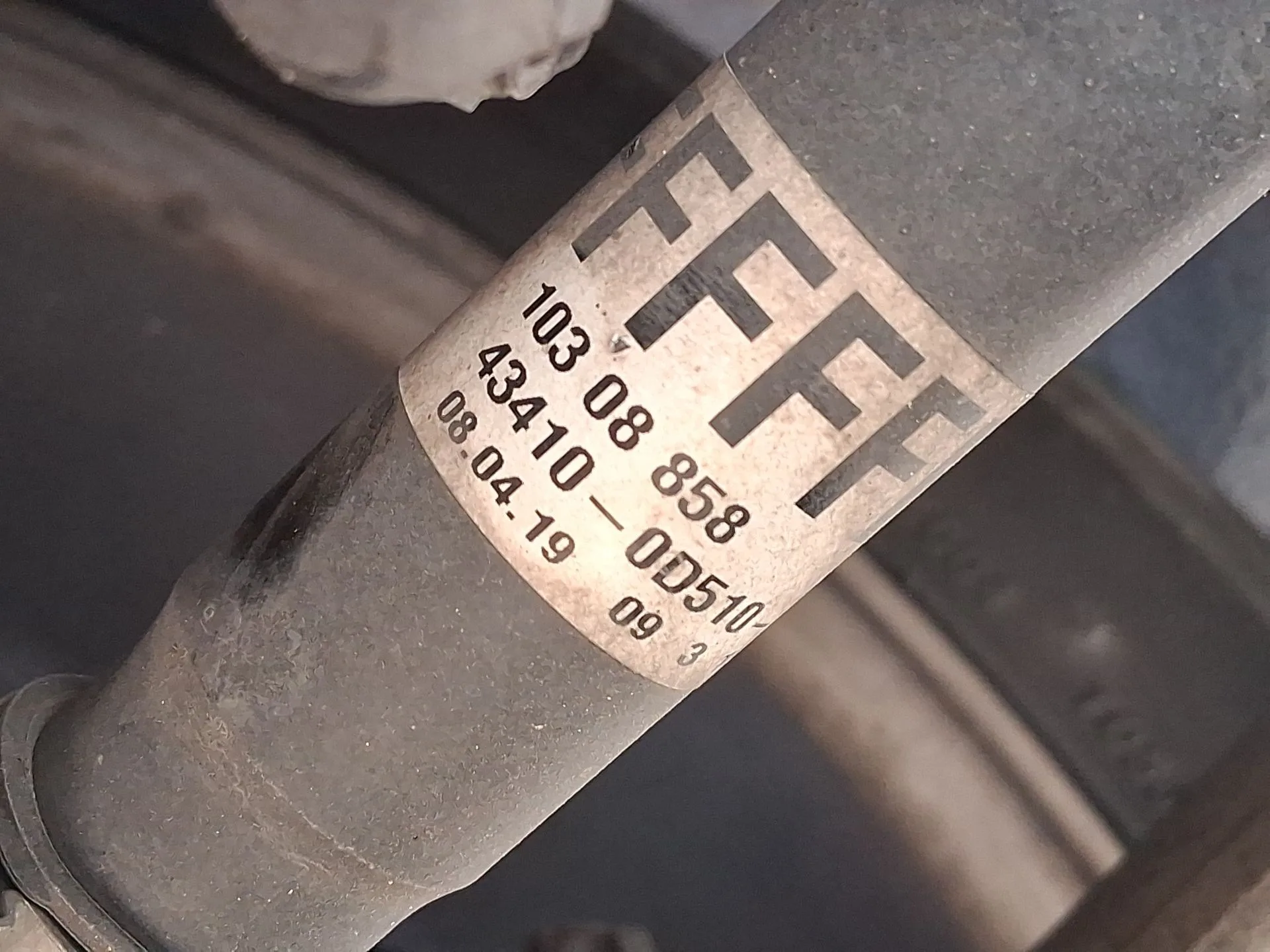 Transmision Delantera Derecha para Toyota Yaris (_P13_)