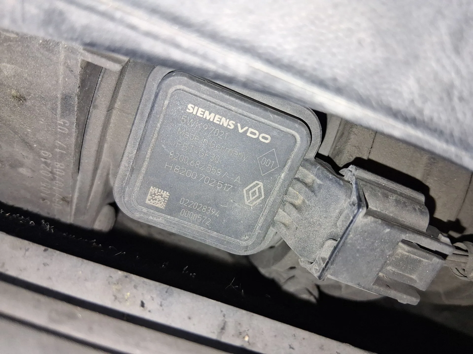 Caudalimetro para Renault Megane Iii Hatchback (Bz0/1_, B3_)