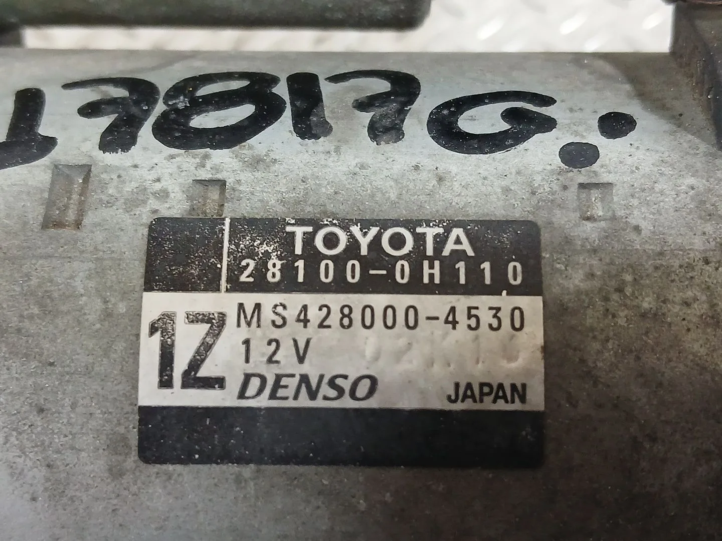 Motor Arranque para Toyota Avensis Sedan (_T25_)