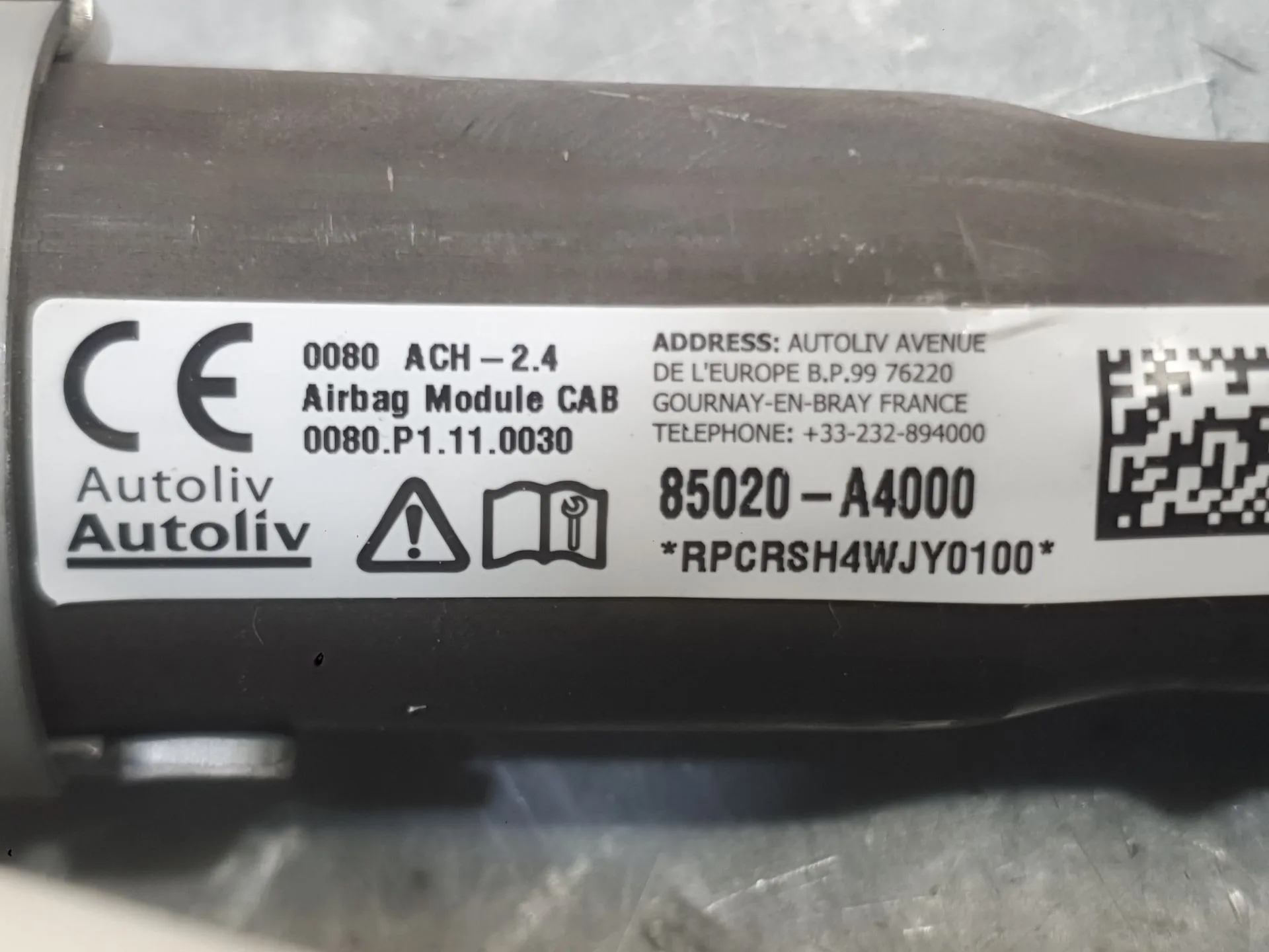 Airbag Cortina Delantero Derecho para Kia Carens Iv