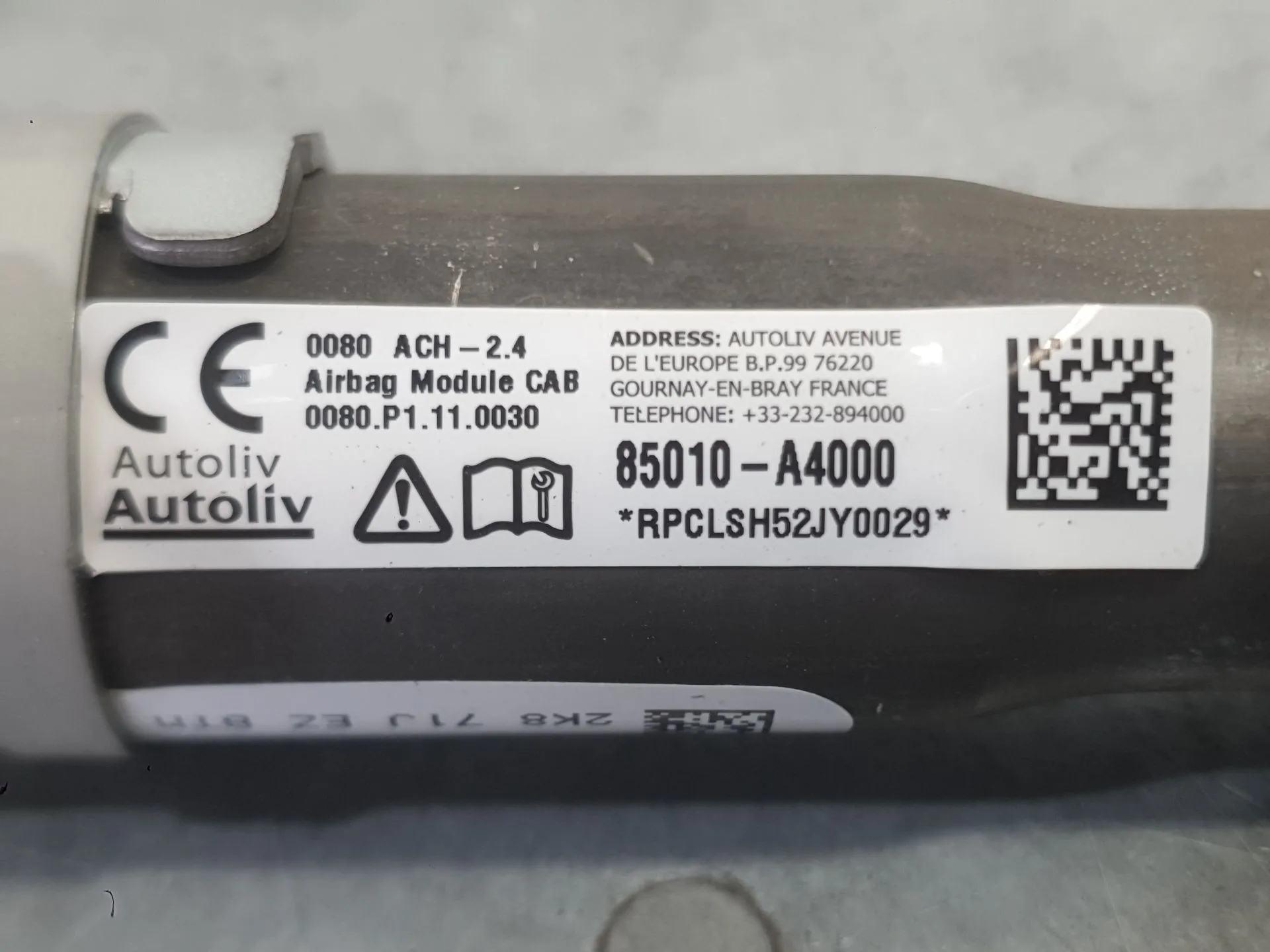 Airbag Cortina Delantero Izquierdo para Kia Carens Iv