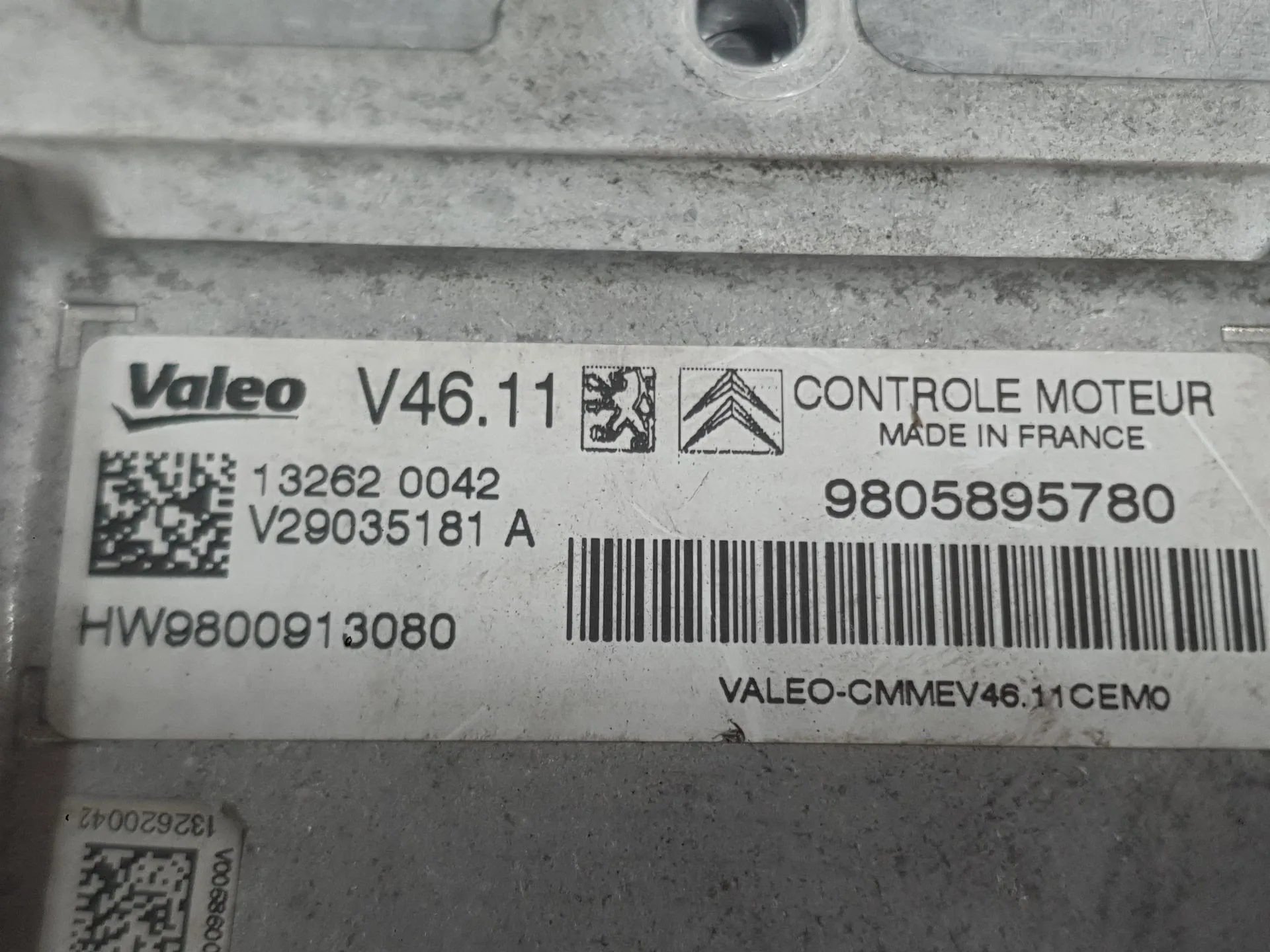 Centralita Motor Uce para Citroën C3 Ii (Sc_)