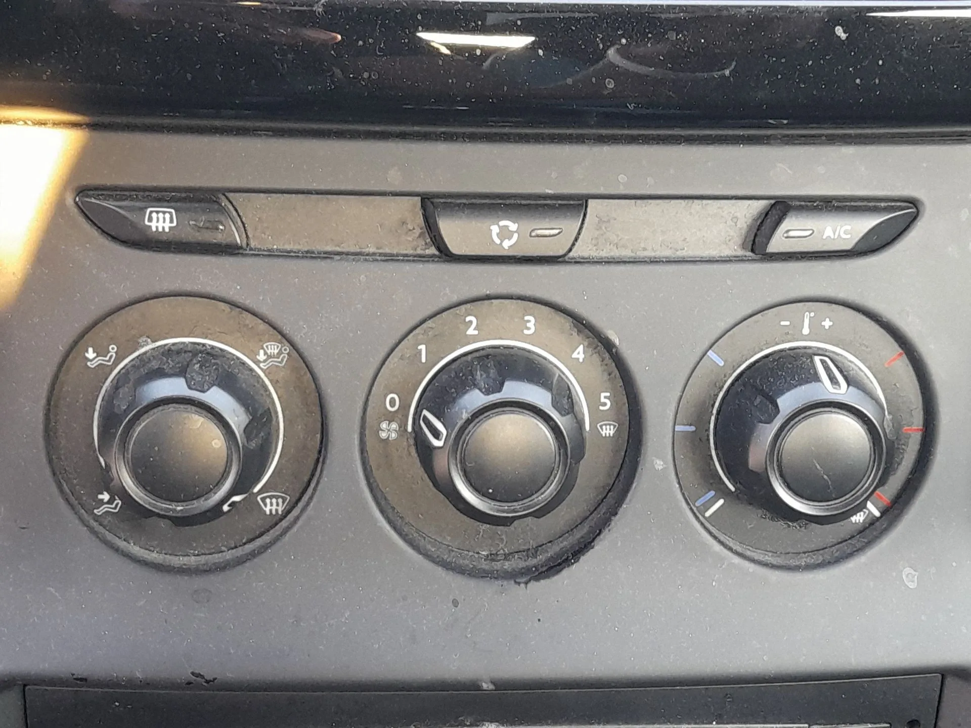 Mando Calefaccion / Aire Acondicionado para Citroën C3 Ii (Sc_)