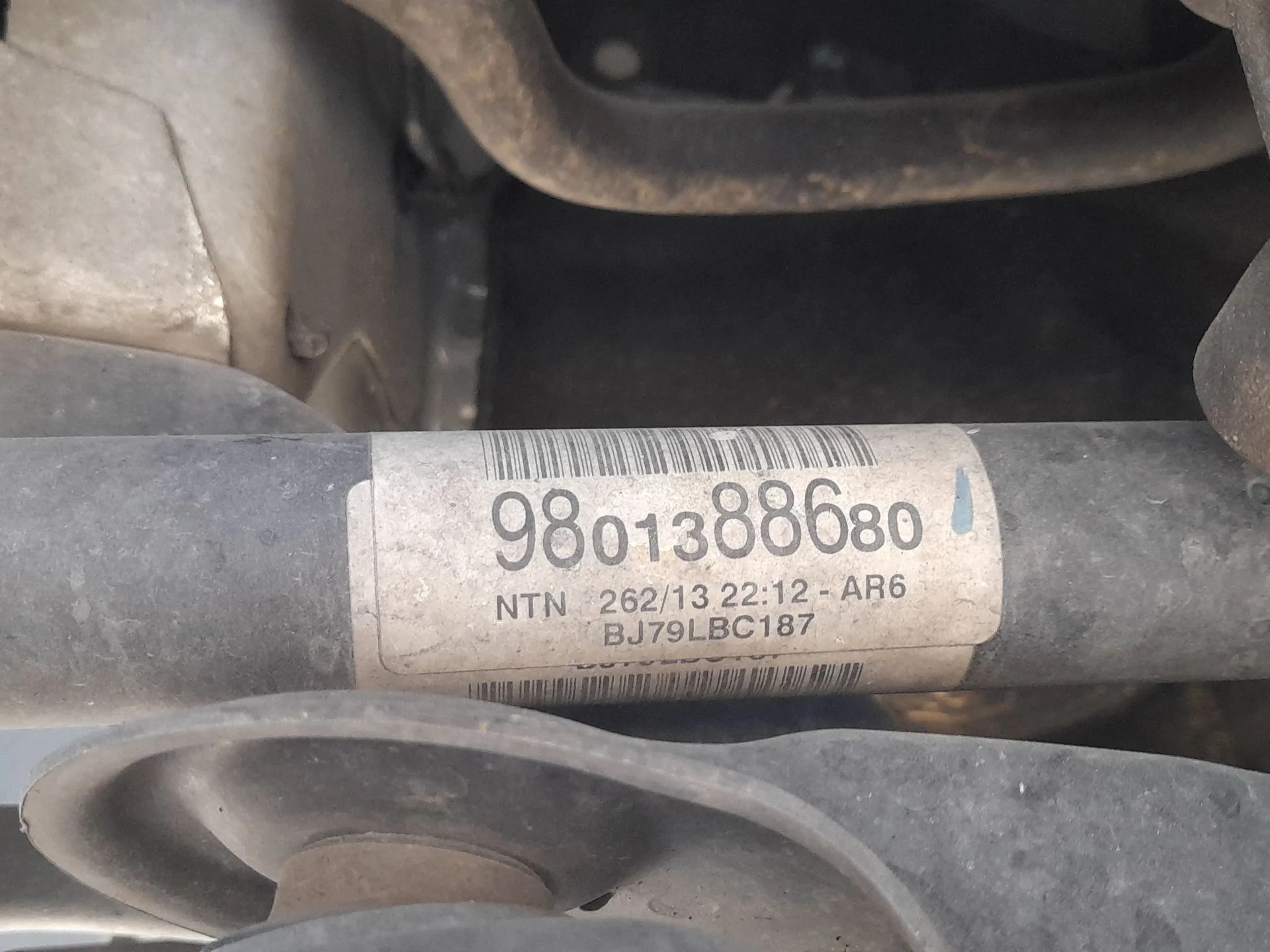 Transmision Delantera Derecha para Citroën C3 Ii (Sc_)