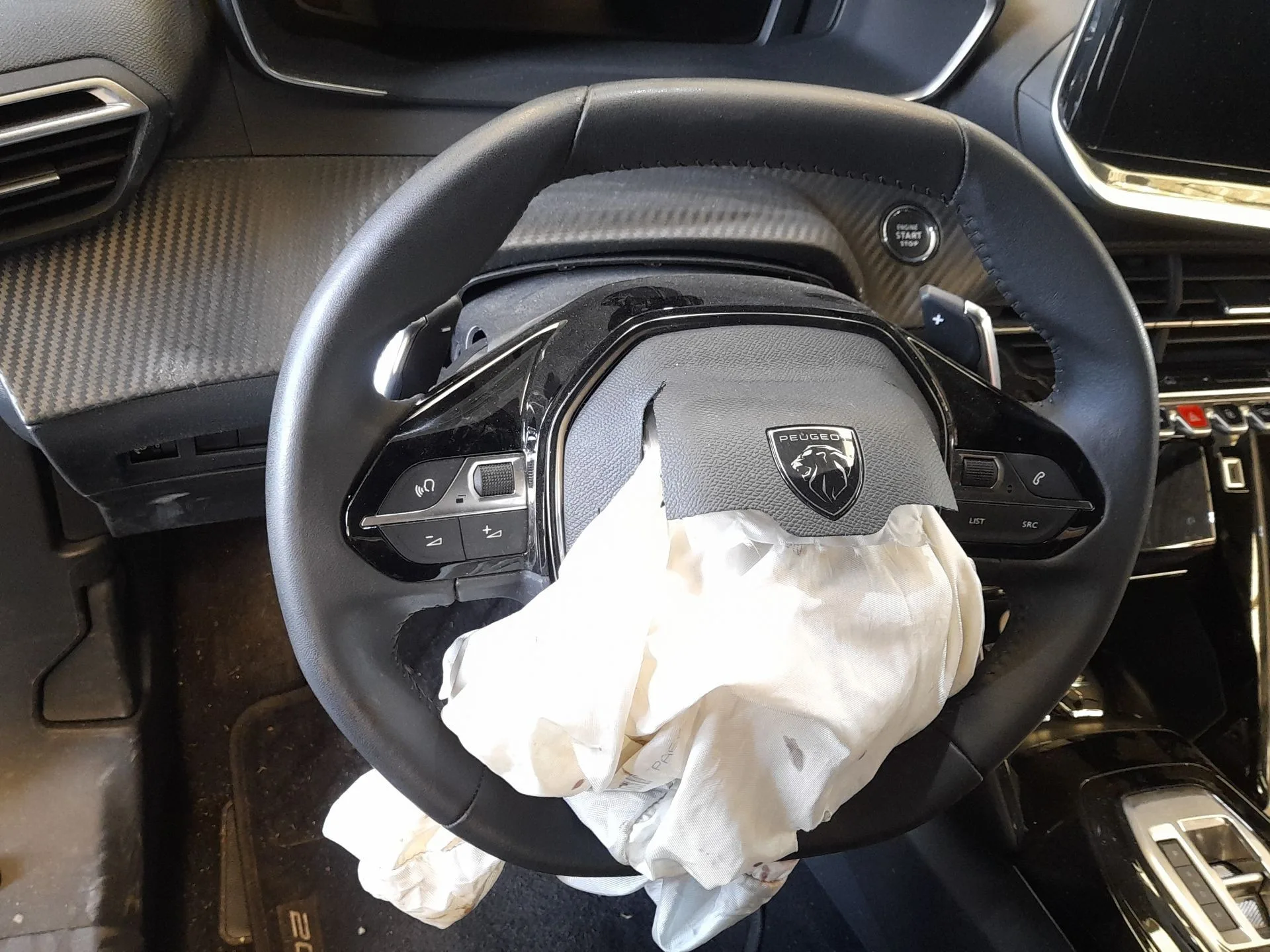 Volante para Peugeot 2008 Ii (Ud_, Us_, Uy_, Uj_, Ur_, Uc_)