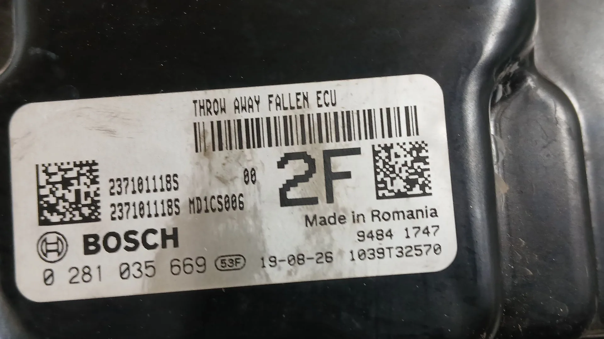 Centralita Motor Uce para Dacia Duster (Hm_)