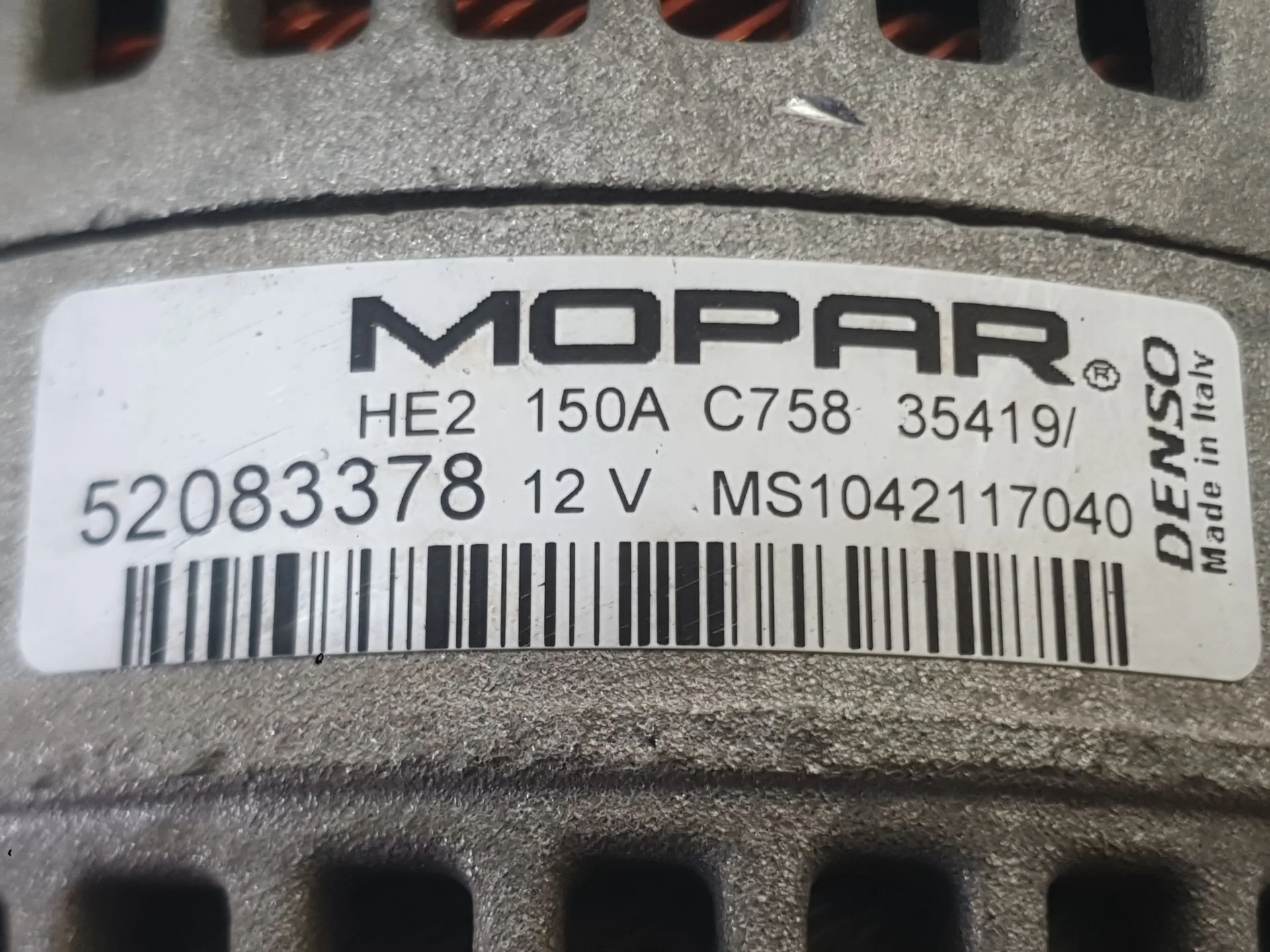 Alternador para Fiat Tipo Station Wagon (356_, 357_)