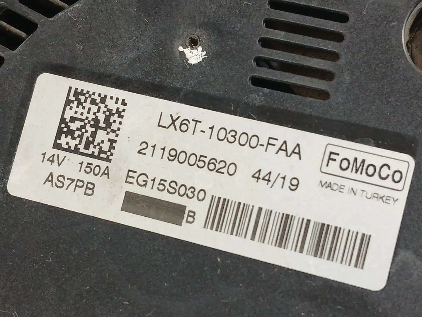 Alternador para Ford Focus Iv (Hn)