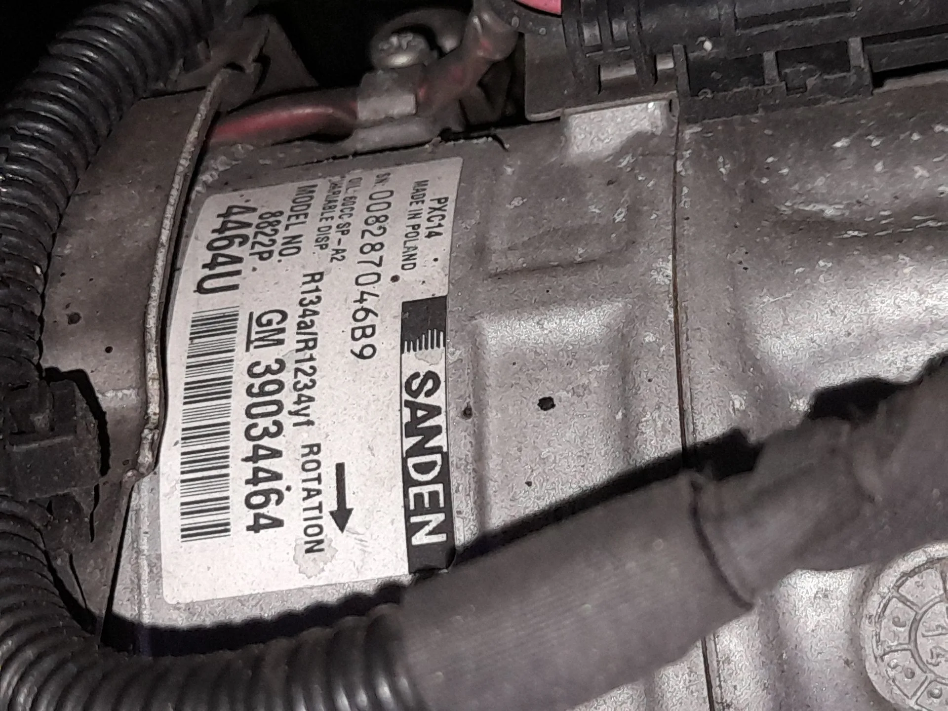 Compresor Aire Acondicionado para Opel Insignia A (G09)