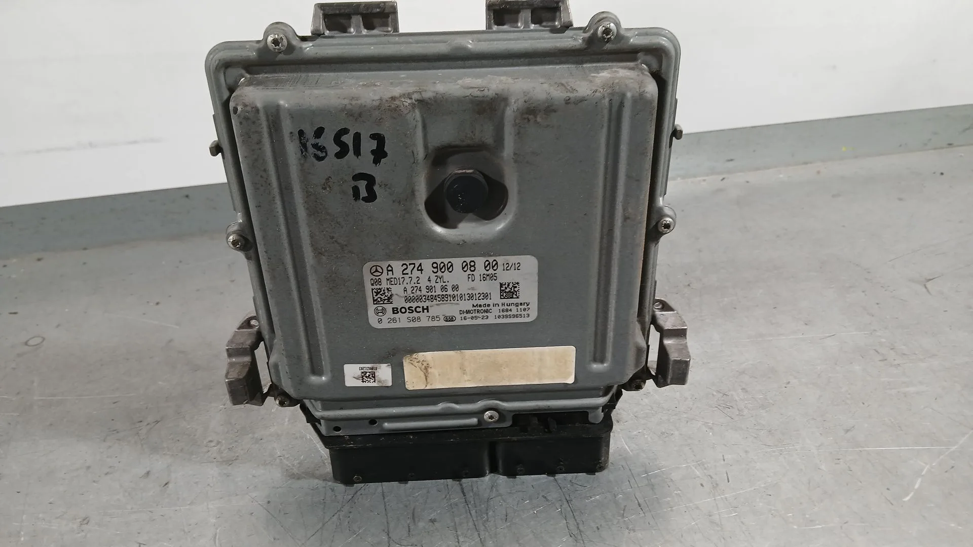 Centralita Motor Uce para Mercedes-Benz Clase C Coupe (C205)