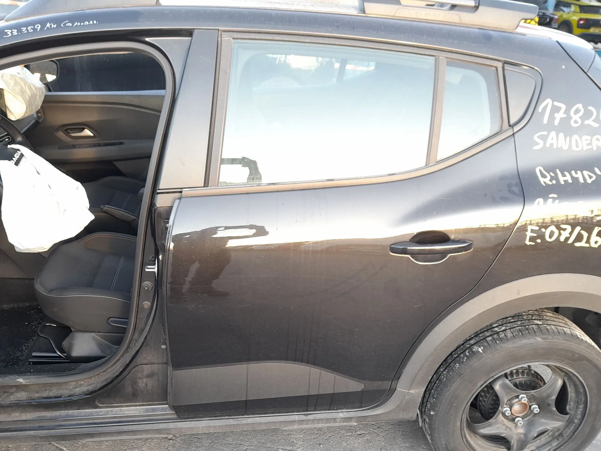 Puerta Trasera Izquierda para Dacia Sandero Iii