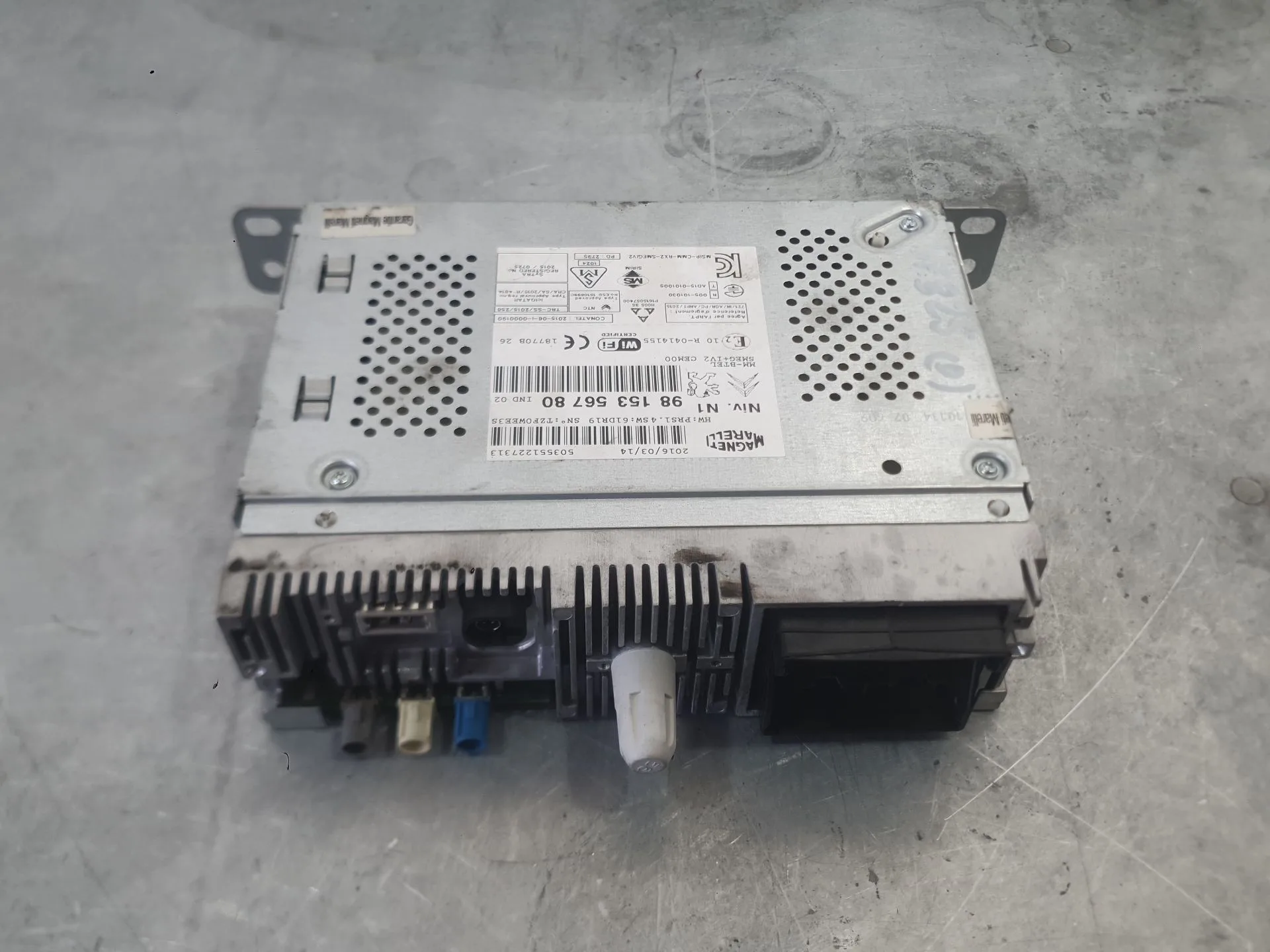 Sistema Audio / Radio para Peugeot 208 I (Ca_, Cc_)