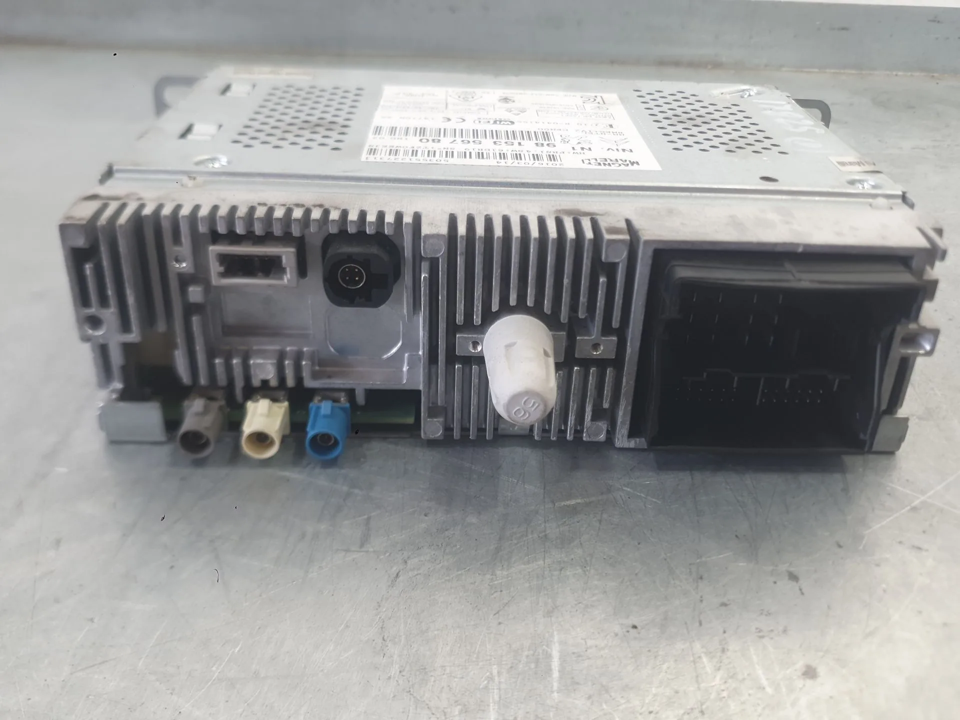 Sistema Audio / Radio para Peugeot 208 I (Ca_, Cc_)
