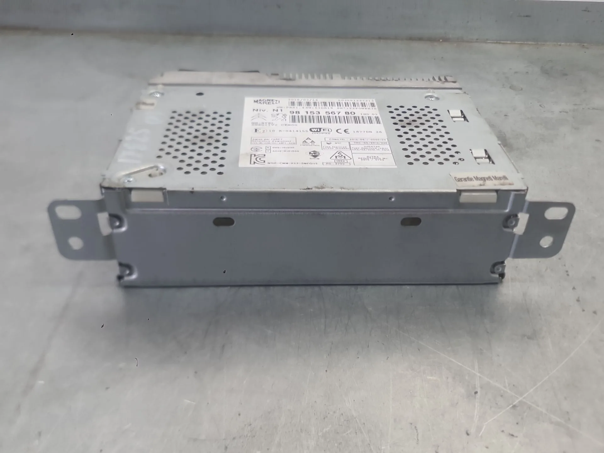 Sistema Audio / Radio para Peugeot 208 I (Ca_, Cc_)