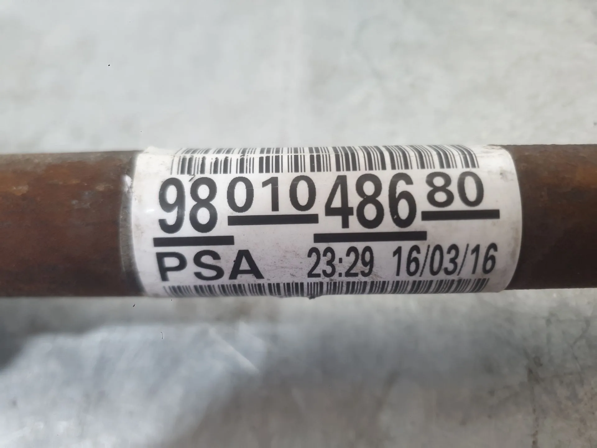 Transmision Delantera Derecha para Peugeot 208 I (Ca_, Cc_)