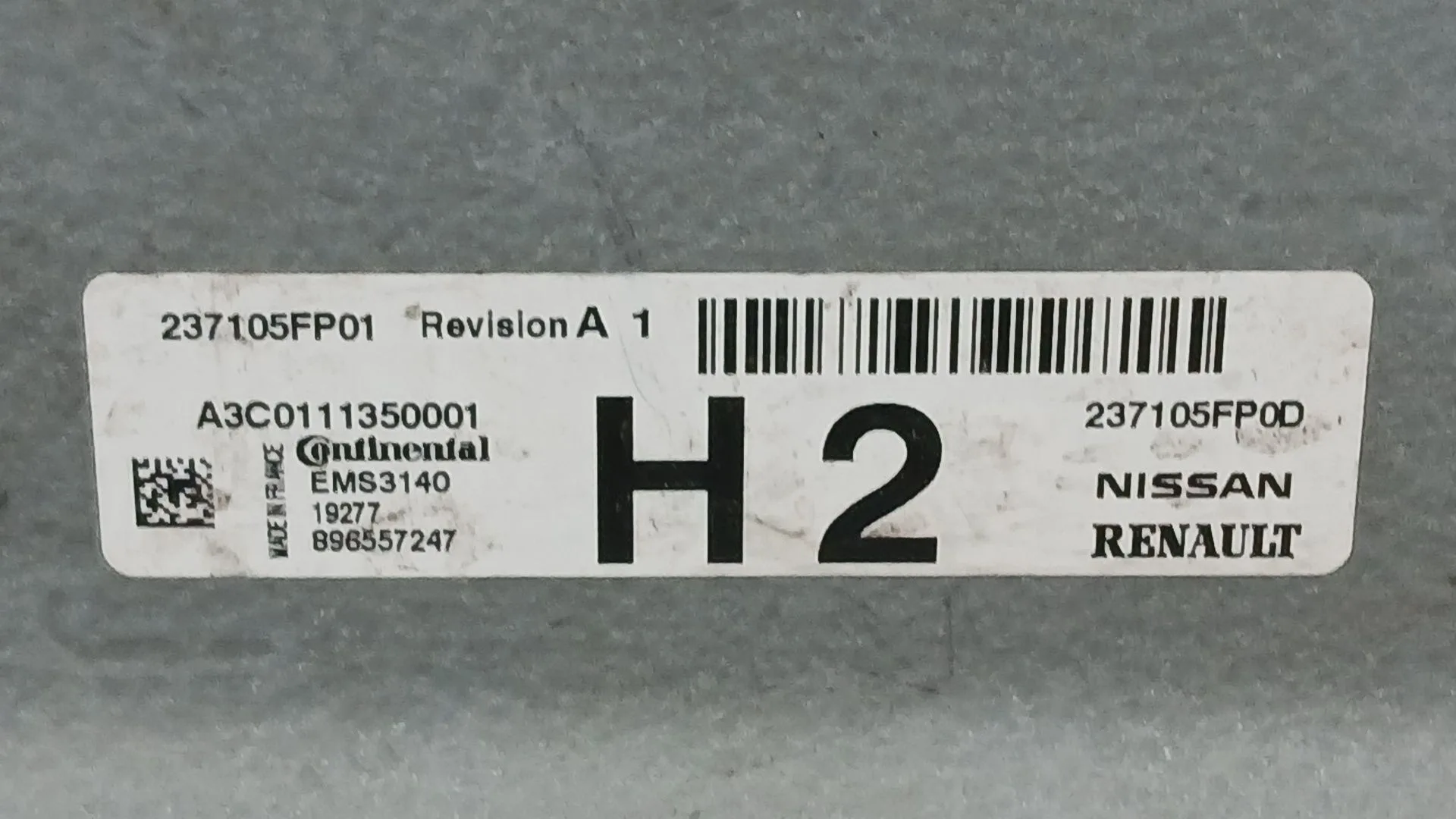 Centralita Motor Uce para Nissan Micra V (K14)