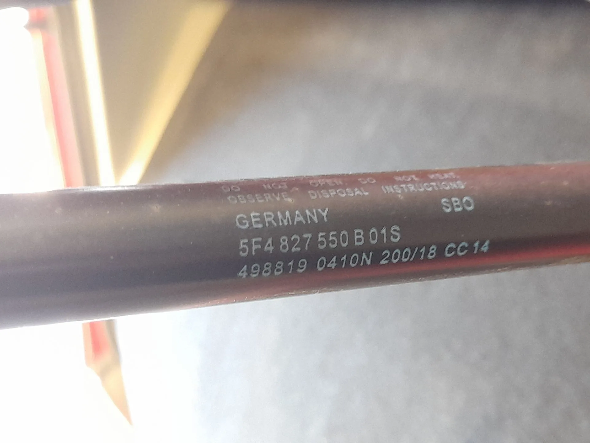 Amortiguadores Maletero / Porton para Seat Leon (5F1)