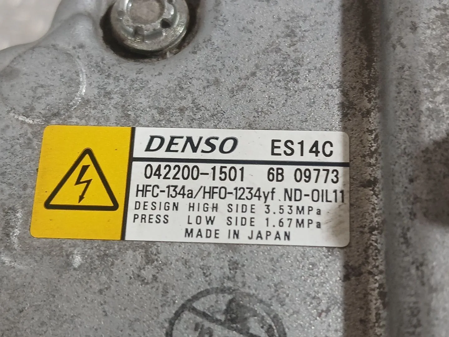 Compresor Aire Acondicionado para Toyota Yaris (_P13_)
