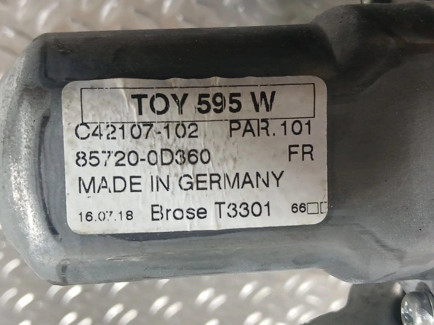 Elevalunas Delantero Izquierdo para Toyota Yaris (_P13_)