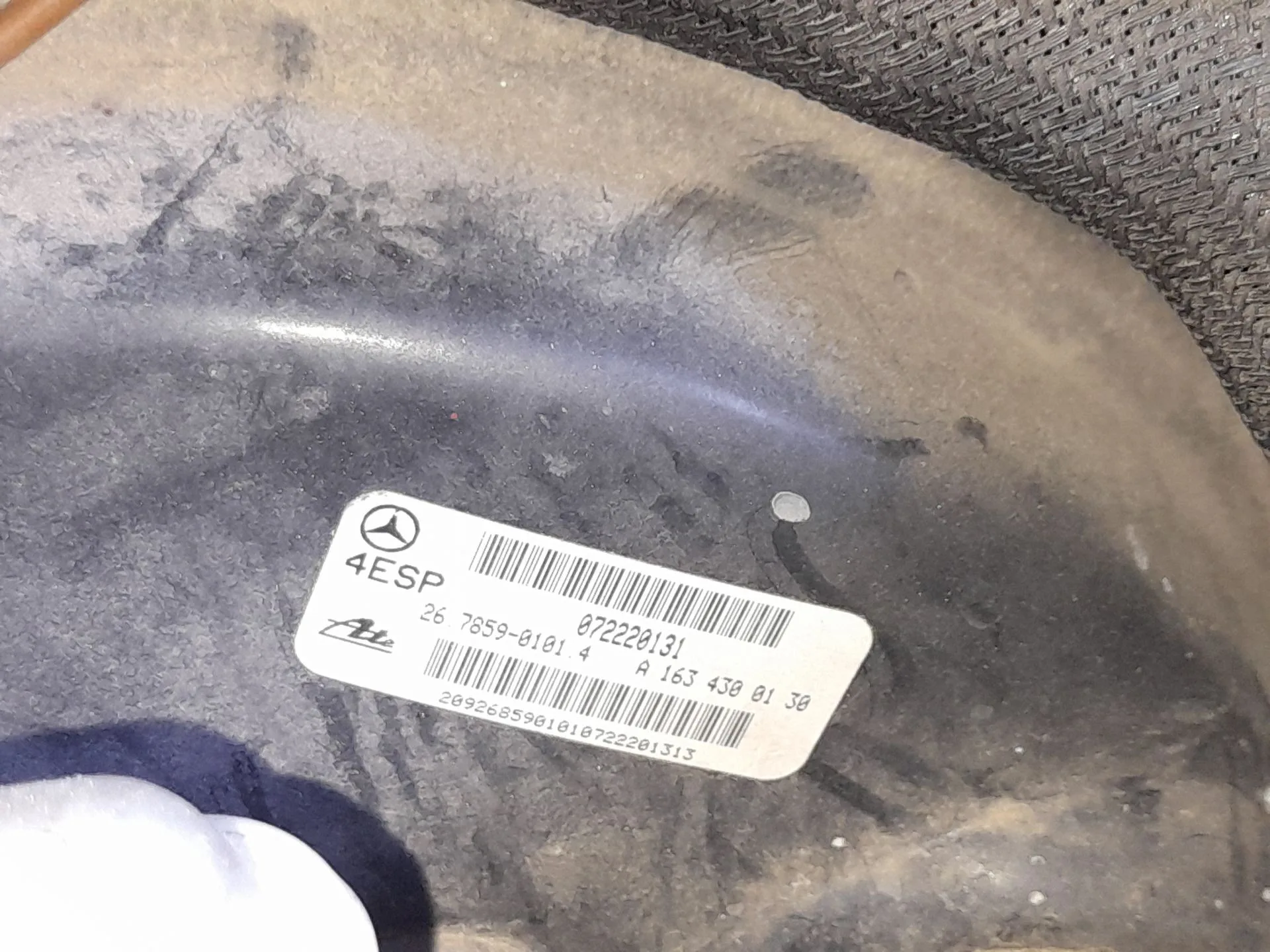 Servofreno para Mercedes-Benz Clase M (W163)