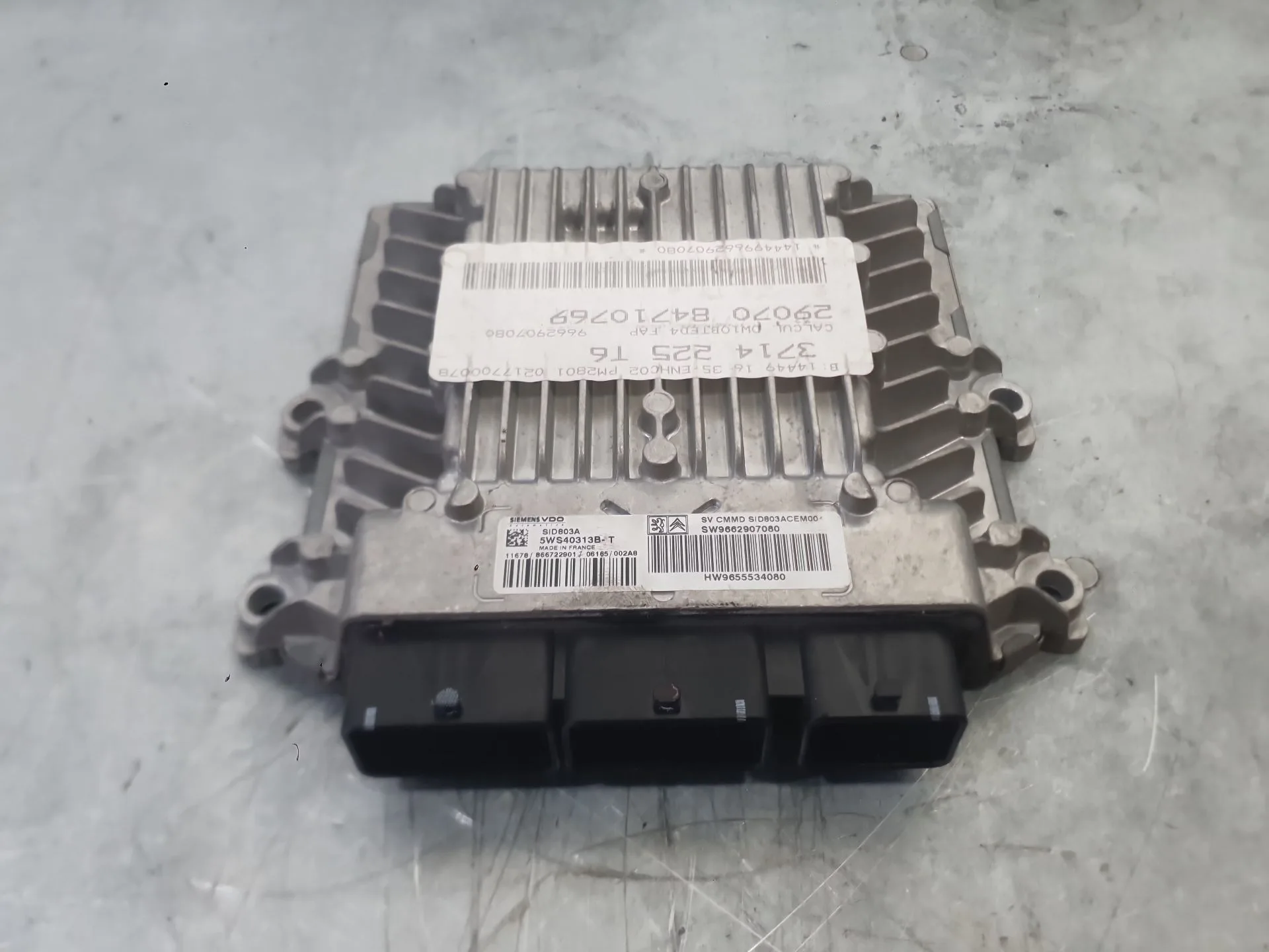 Centralita Motor Uce para Peugeot 307 Sw (3H)