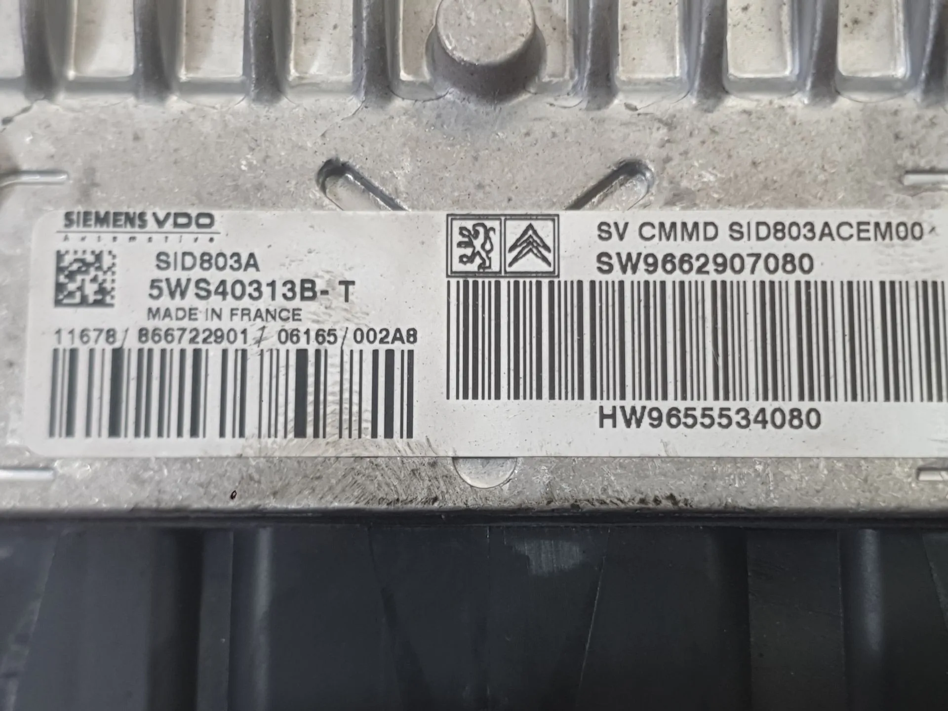 Centralita Motor Uce para Peugeot 307 Sw (3H)