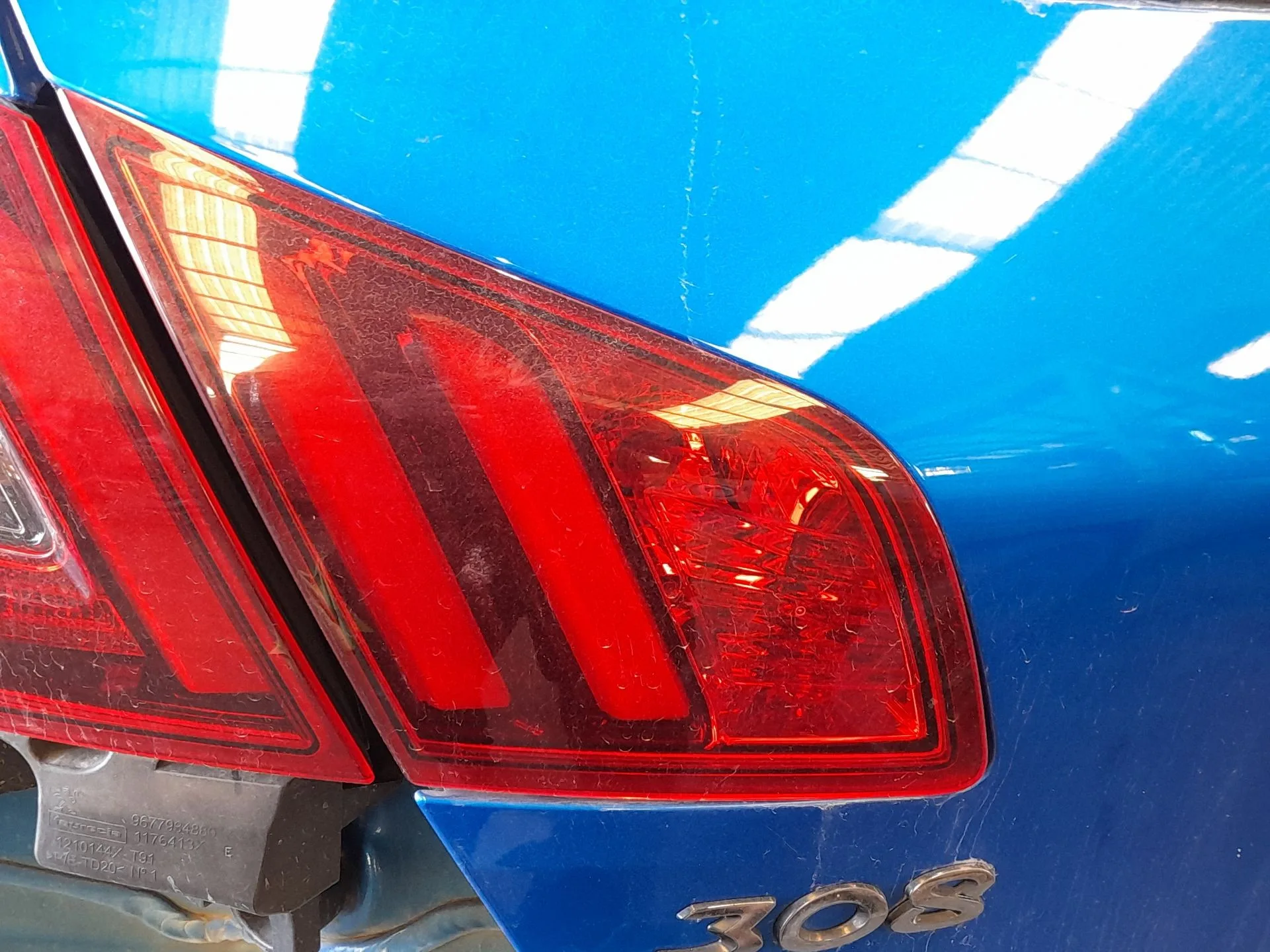 Piloto Trasero Izquierdo Interior para Peugeot 308 Ii (Lb_, Lp_, Lw_, Lh_, L3_)