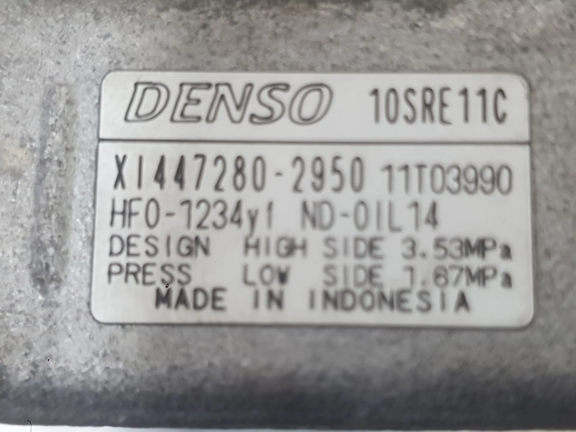 Compresor Aire Acondicionado para Honda Jazz Iv (Gk_)