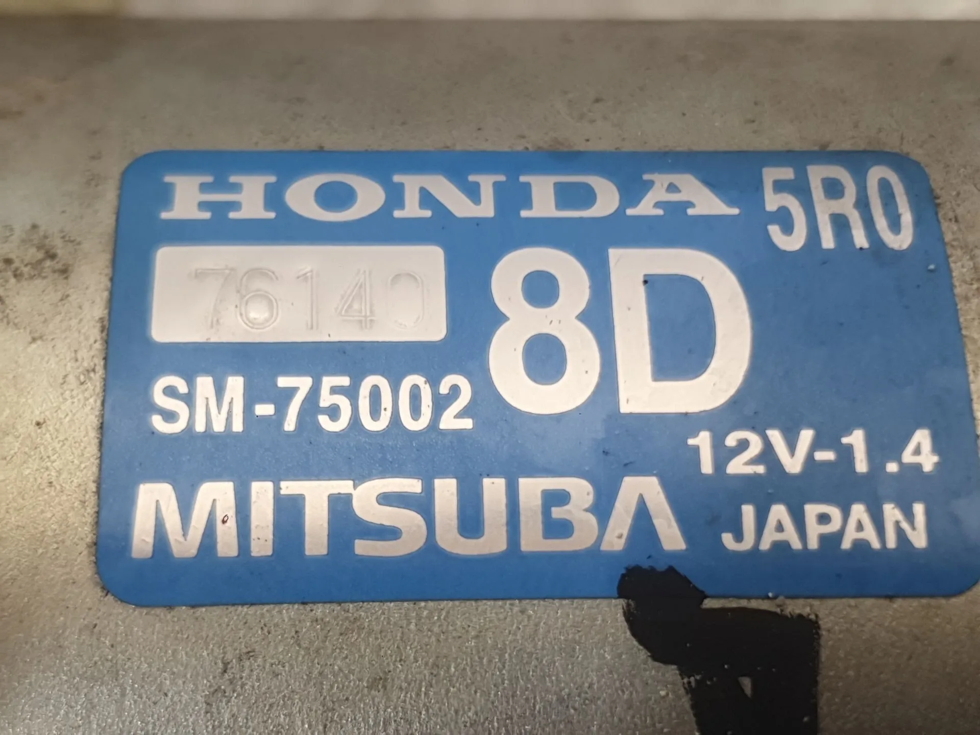Motor Arranque para Honda Jazz Iv (Gk_)