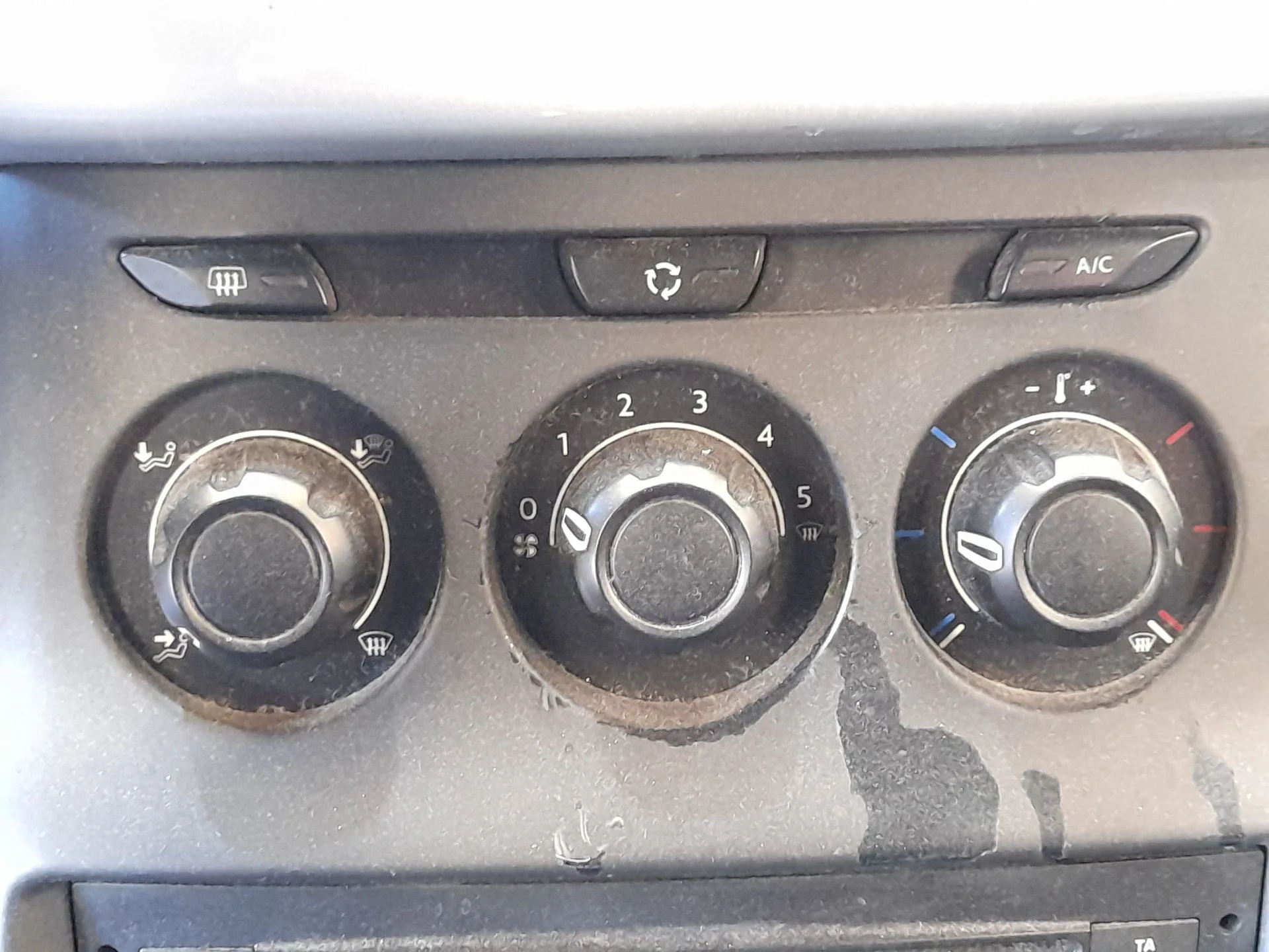 Mando Calefaccion / Aire Acondicionado para Citroën Ds3 (Sa_)