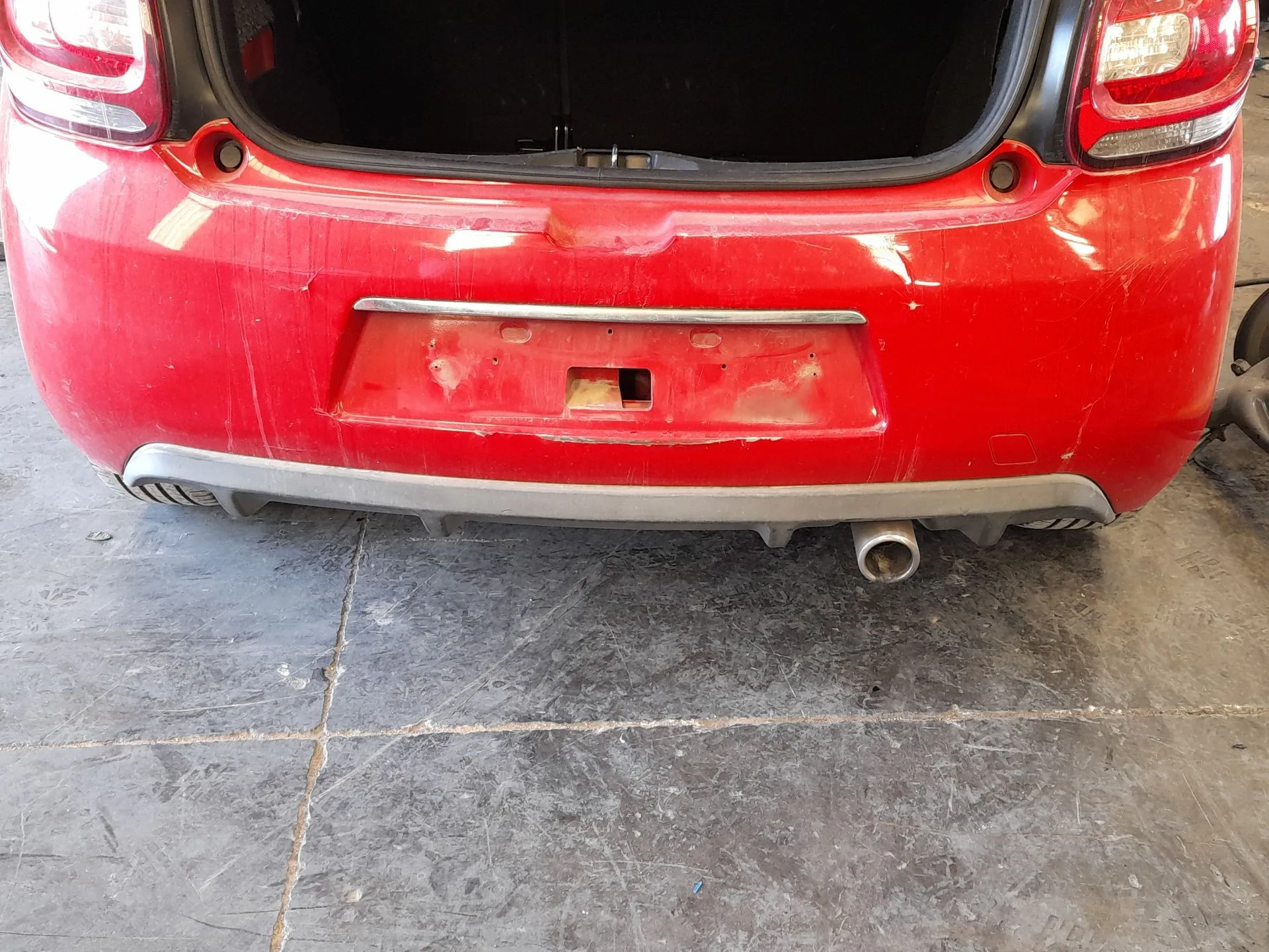Paragolpes Trasero para Citroën Ds3 (Sa_)