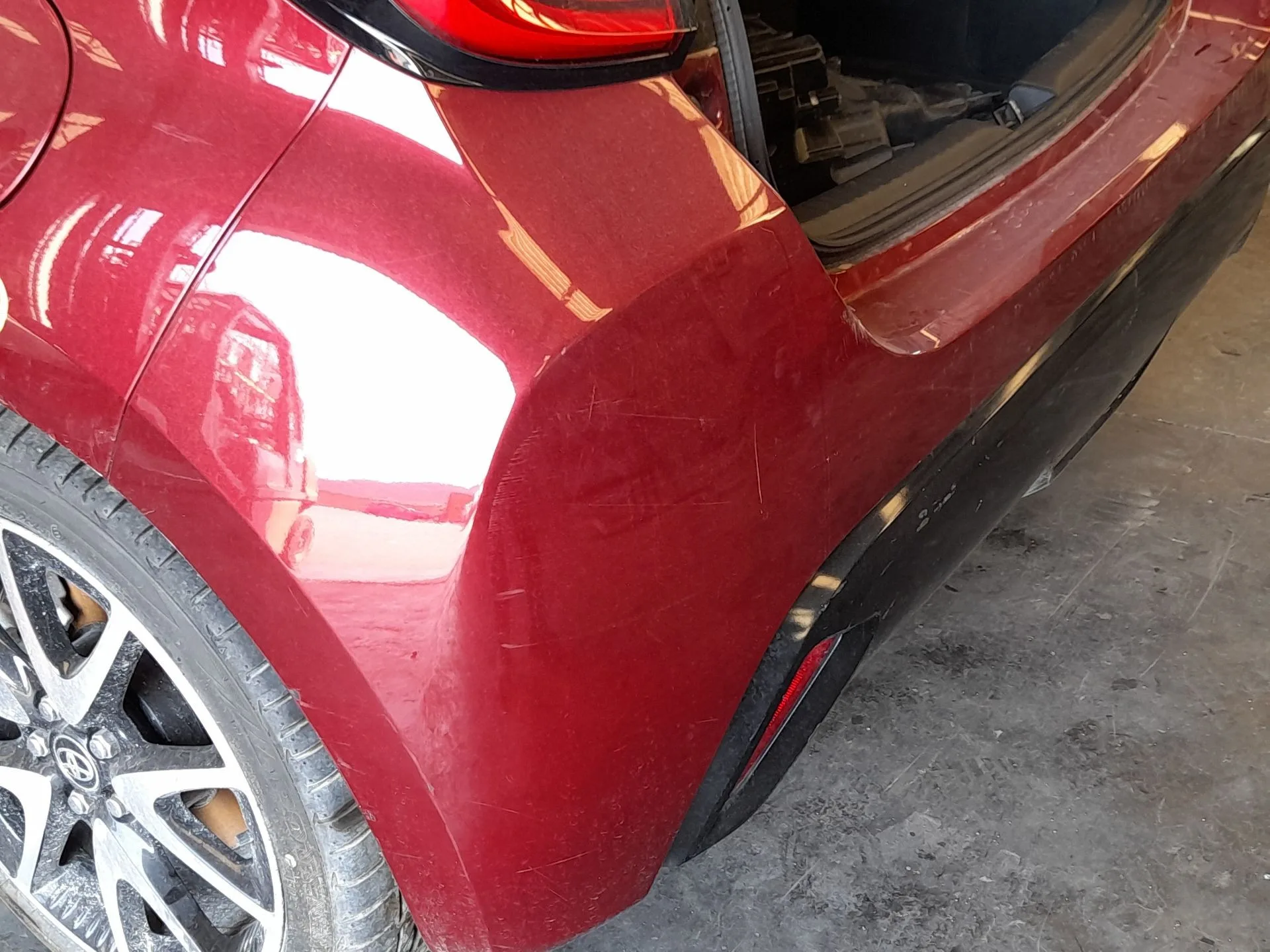 Paragolpes Trasero para Toyota Yaris (_P21_, _Pa1_, _Ph1_)