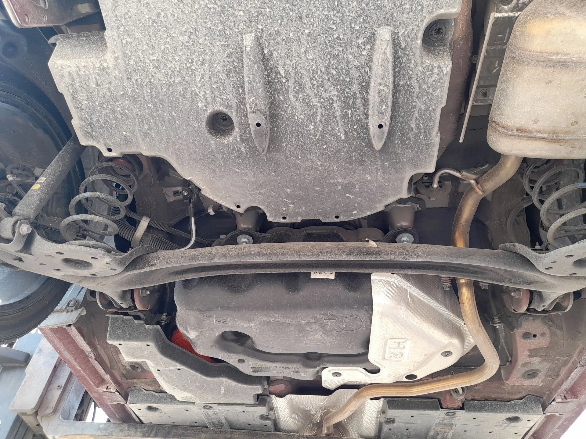 Puente Trasero para Toyota Yaris (_P21_, _Pa1_, _Ph1_)