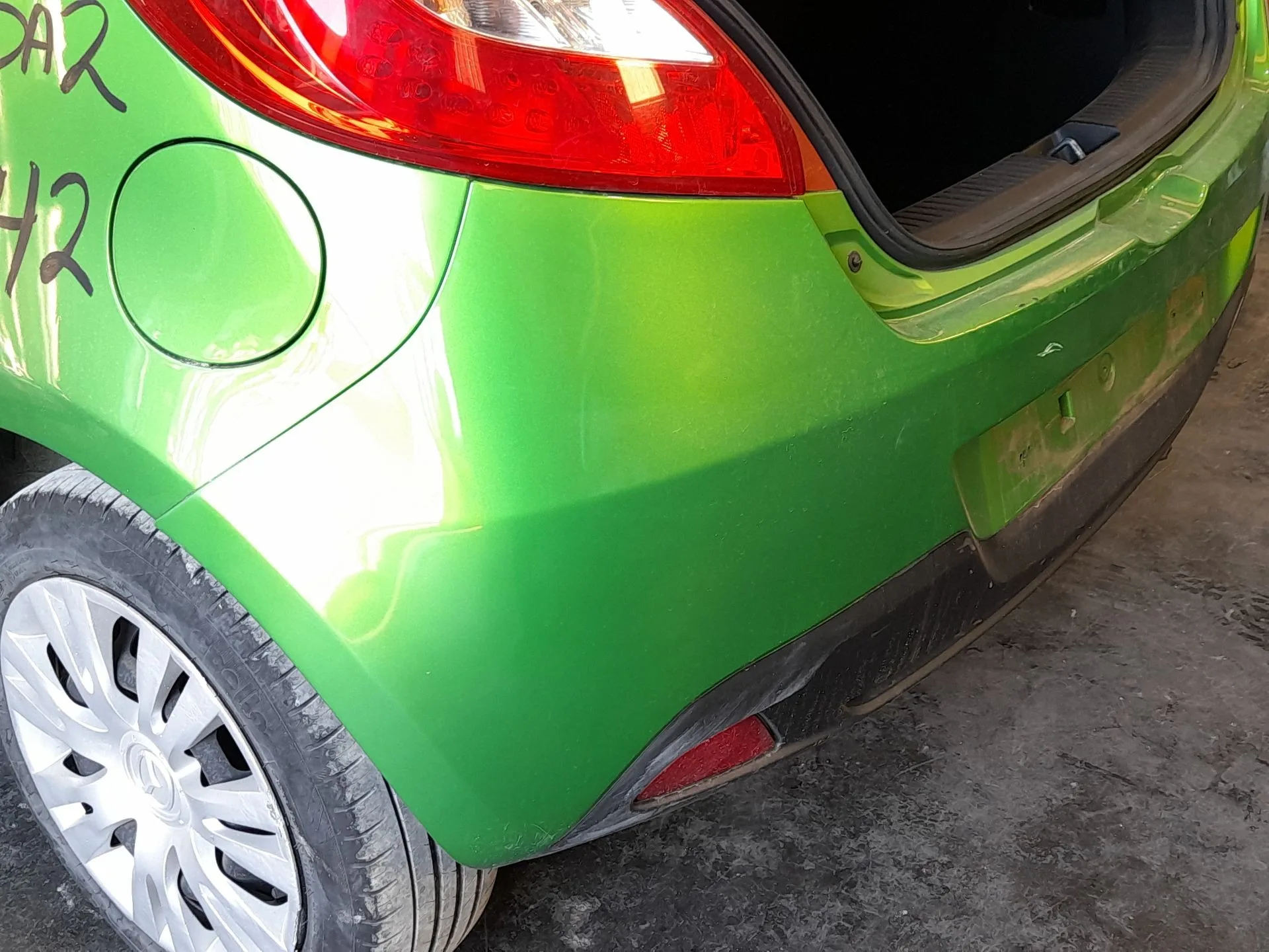 Paragolpes Trasero para Mazda 2 (De_, Dh_)