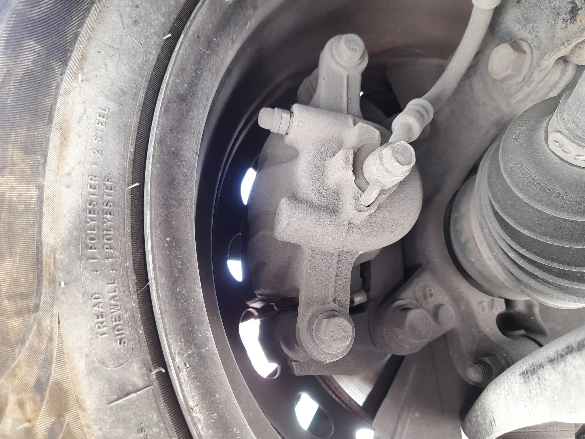Pinza Freno Delantera Derecha para Mazda 2 (De_, Dh_)