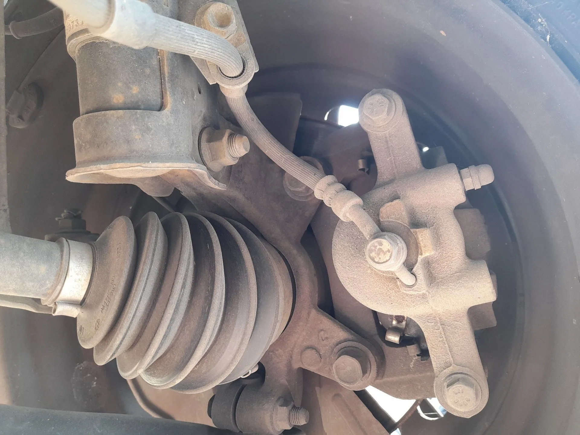 Pinza Freno Delantera Izquierda para Mazda 2 (De_, Dh_)